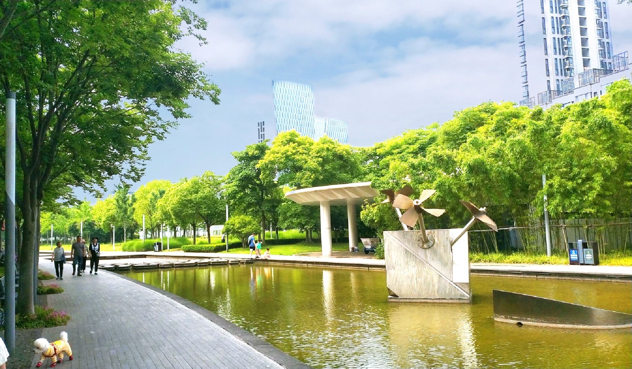上海长滩瀑布公园旅行图片 2