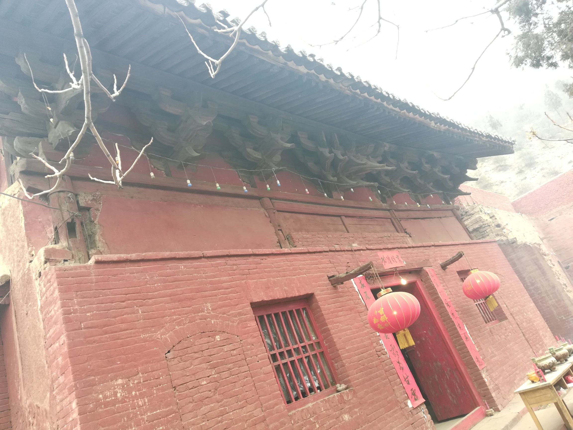 香山庙实景照片