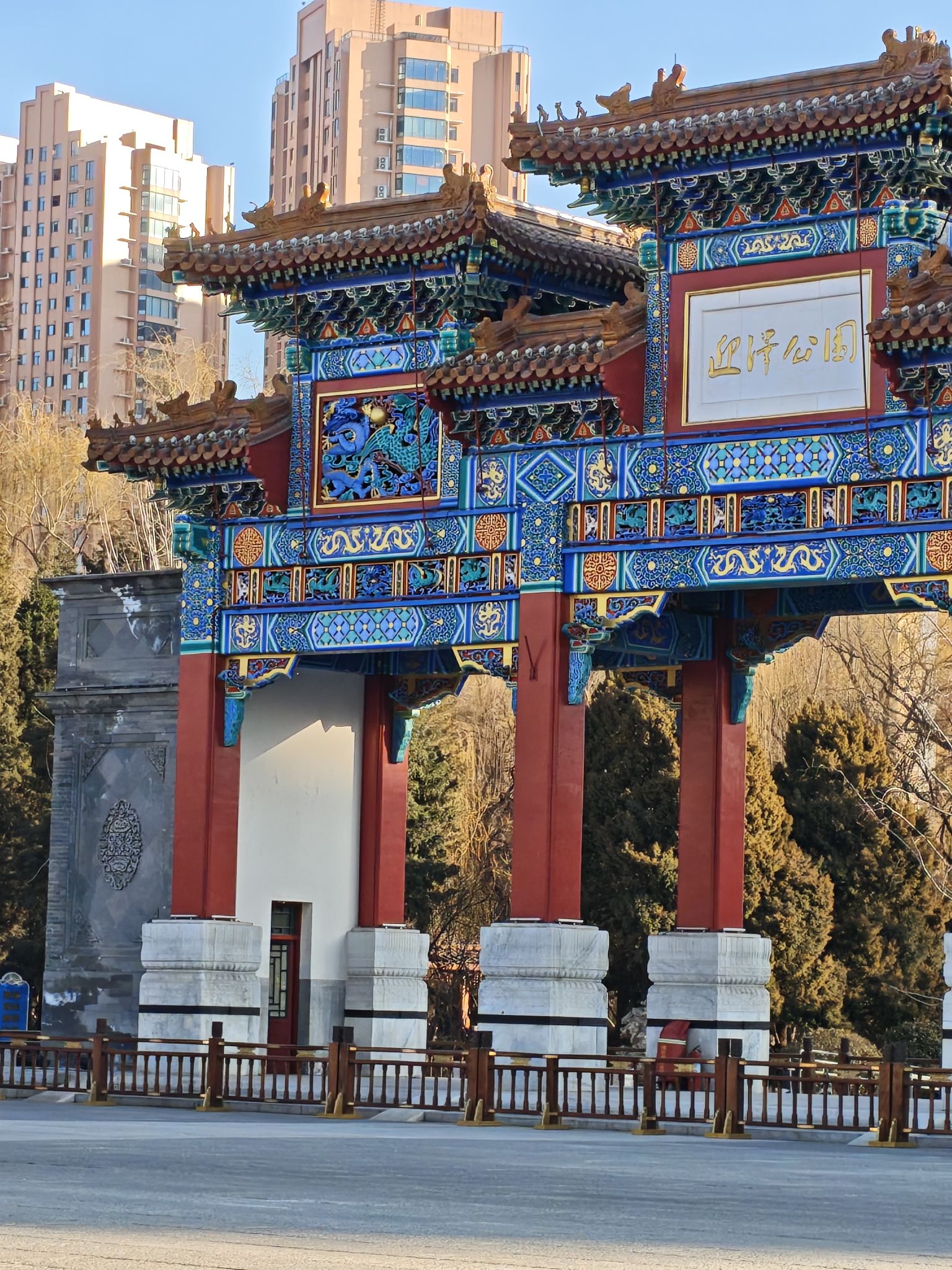 迎泽公园-牌坊
