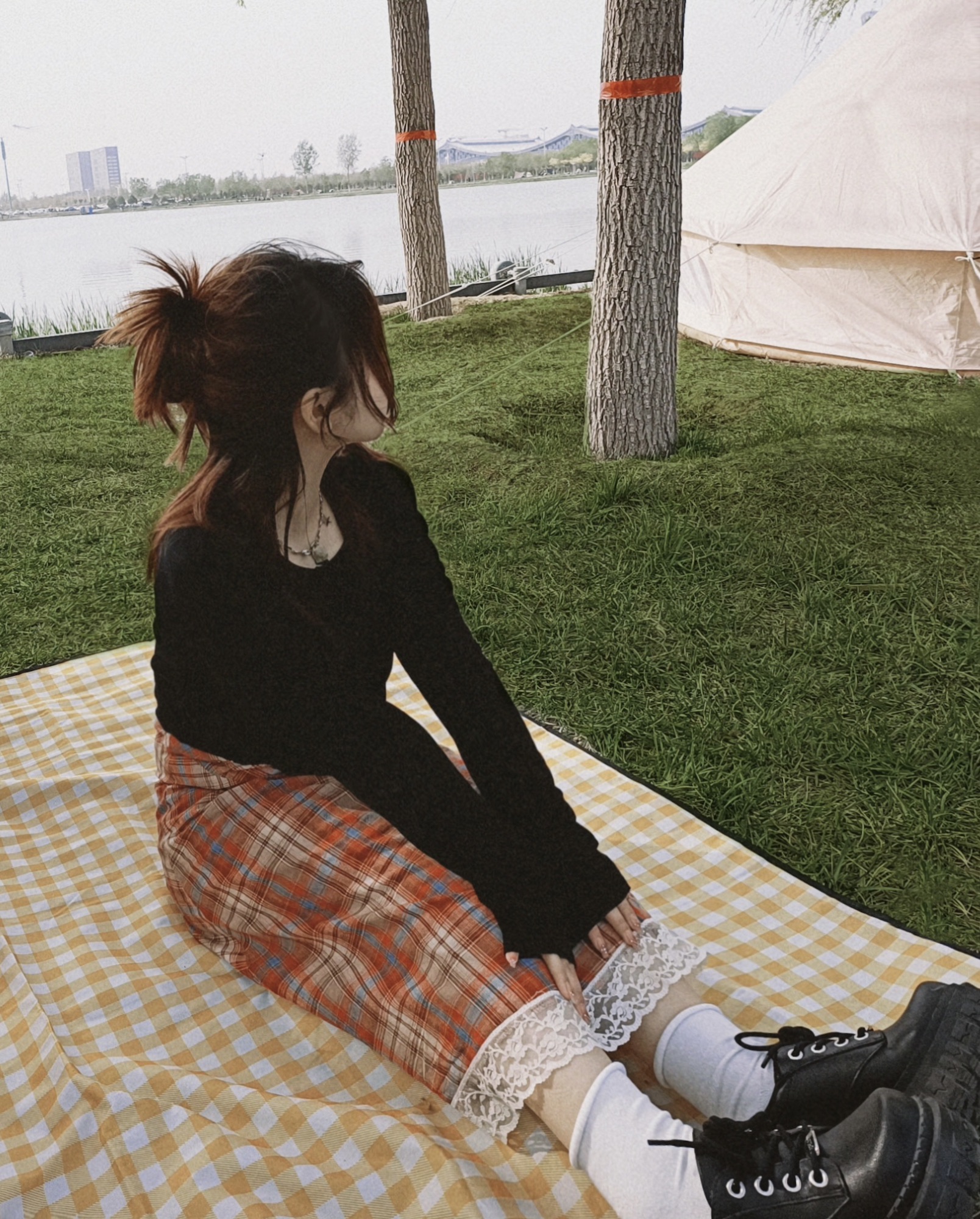 滹沱河紫地樱花海旅行图片 3