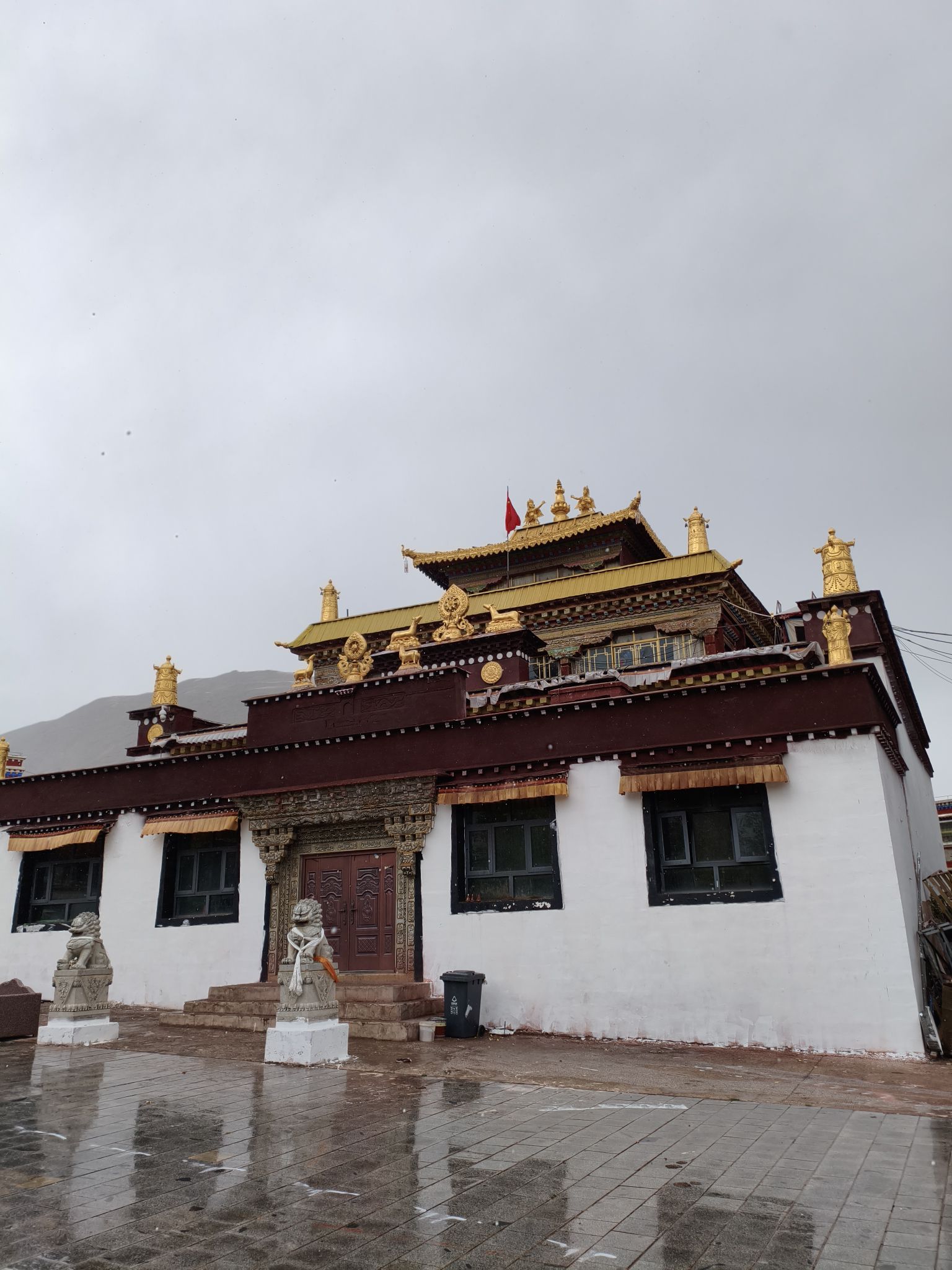 索县嘎加寺实景照片