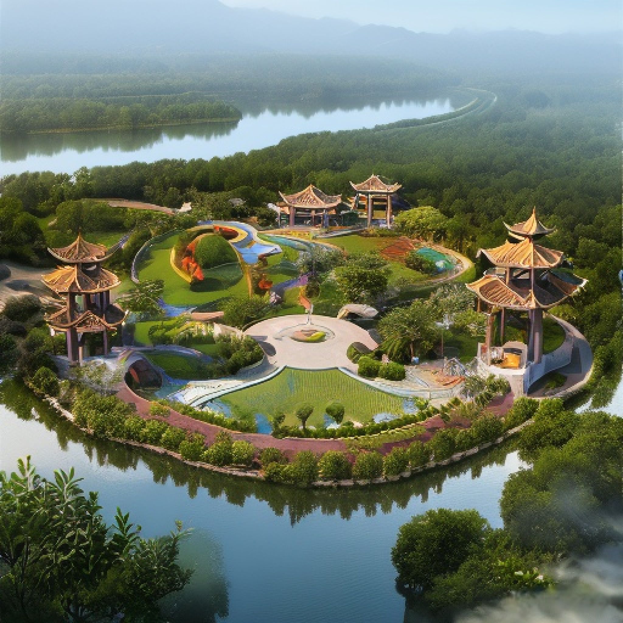 龙腾东湖健康主题公园旅行图片 1