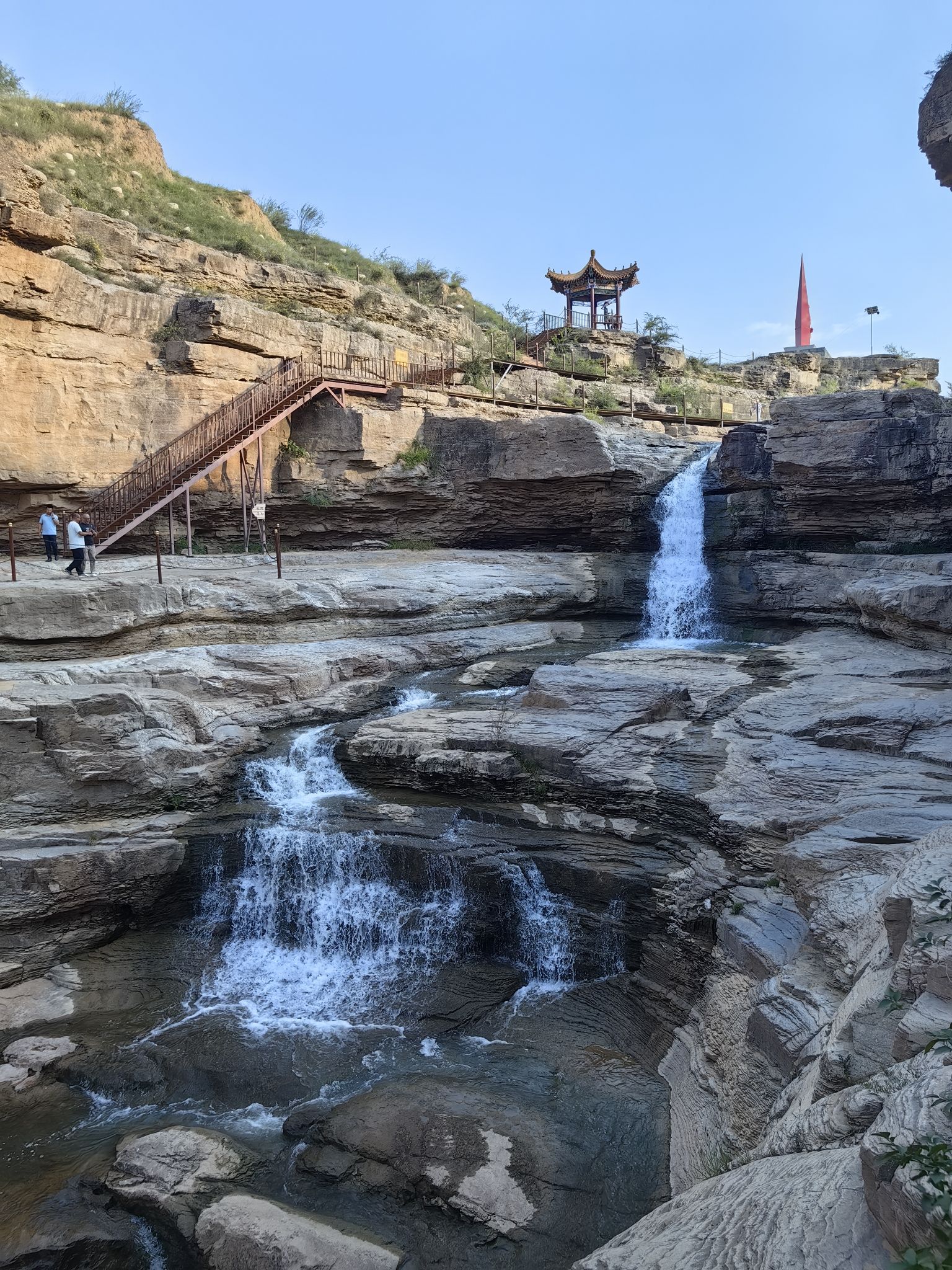 八龙湾瀑布旅行图片 2