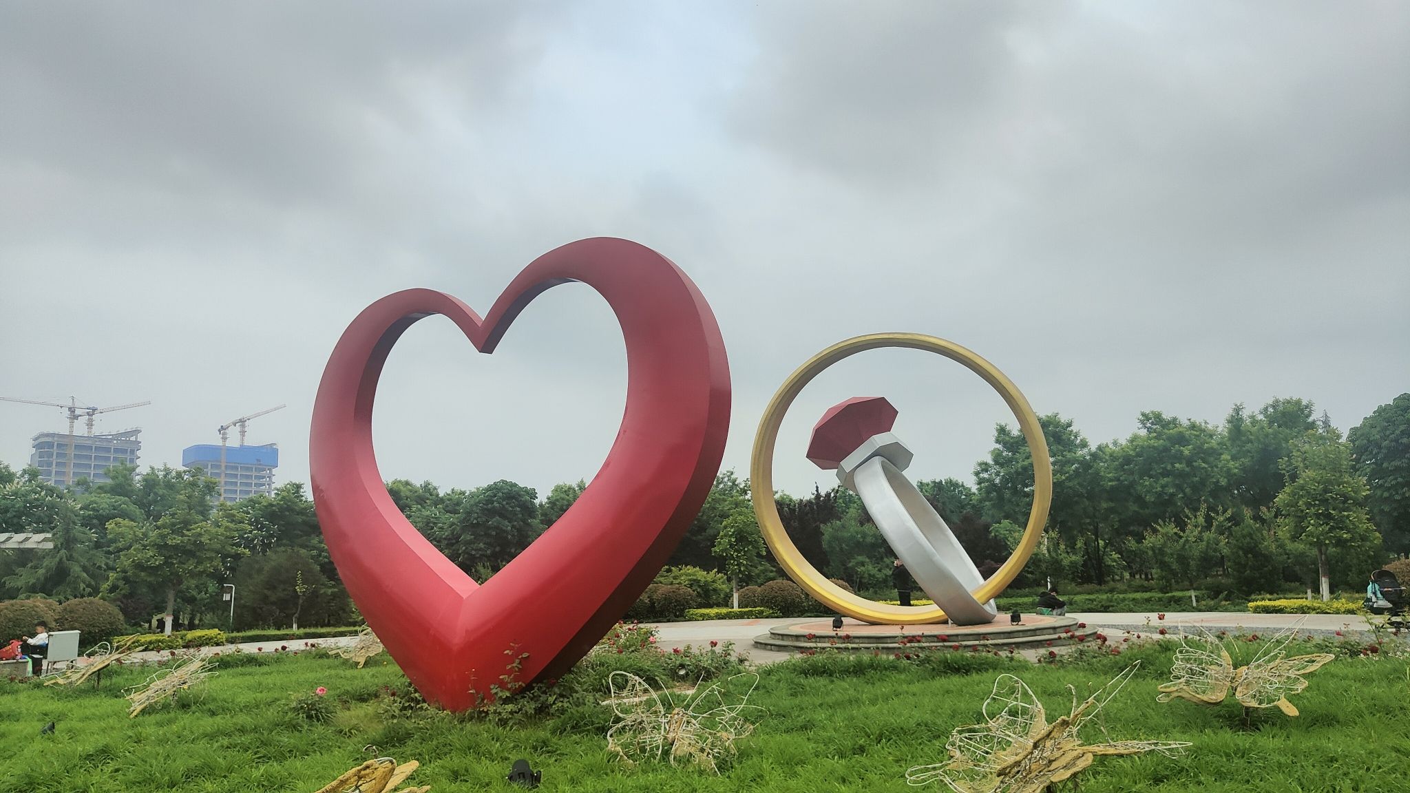 咸阳湖管理处五环运动公园