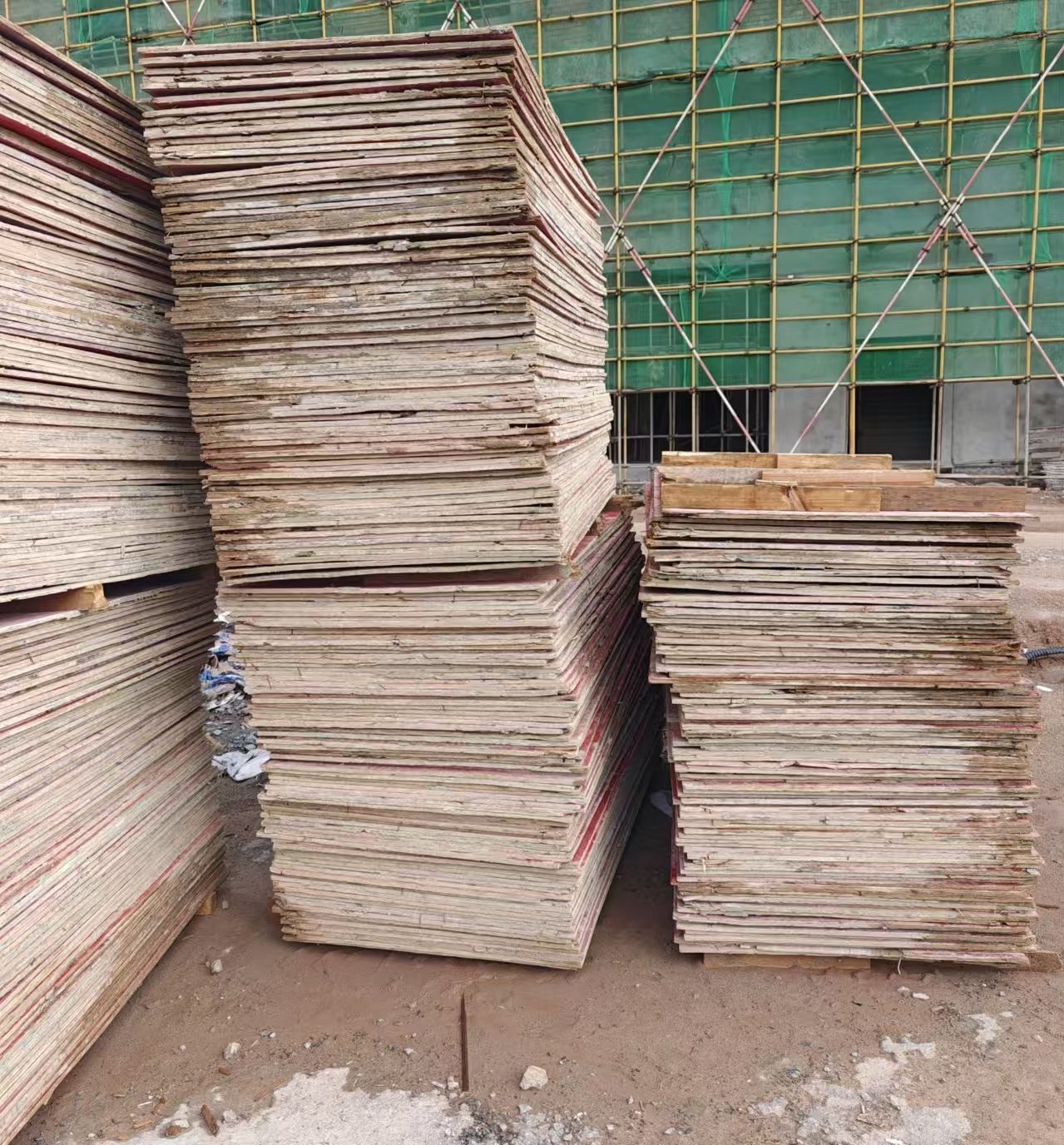 阳光建材二手模板方料批发市场