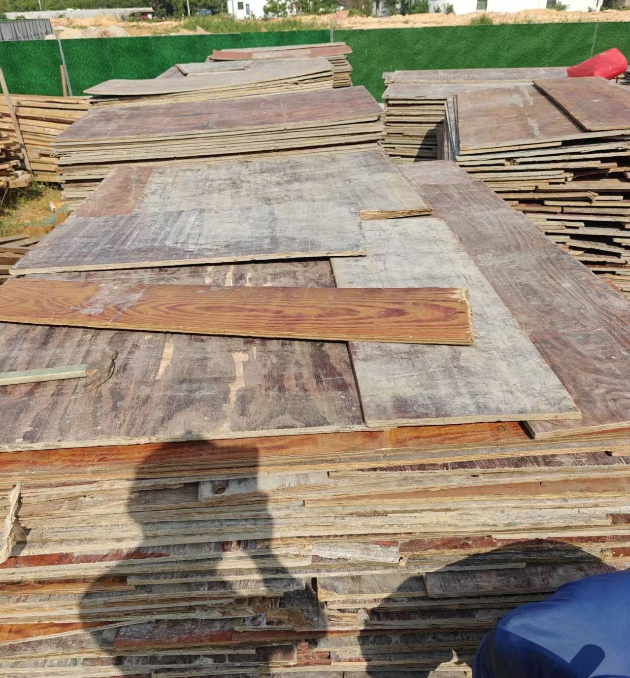 阳光建材二手模板方料批发市场