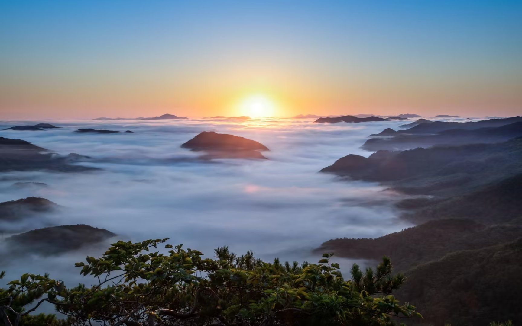 甜水瀑云海风景区