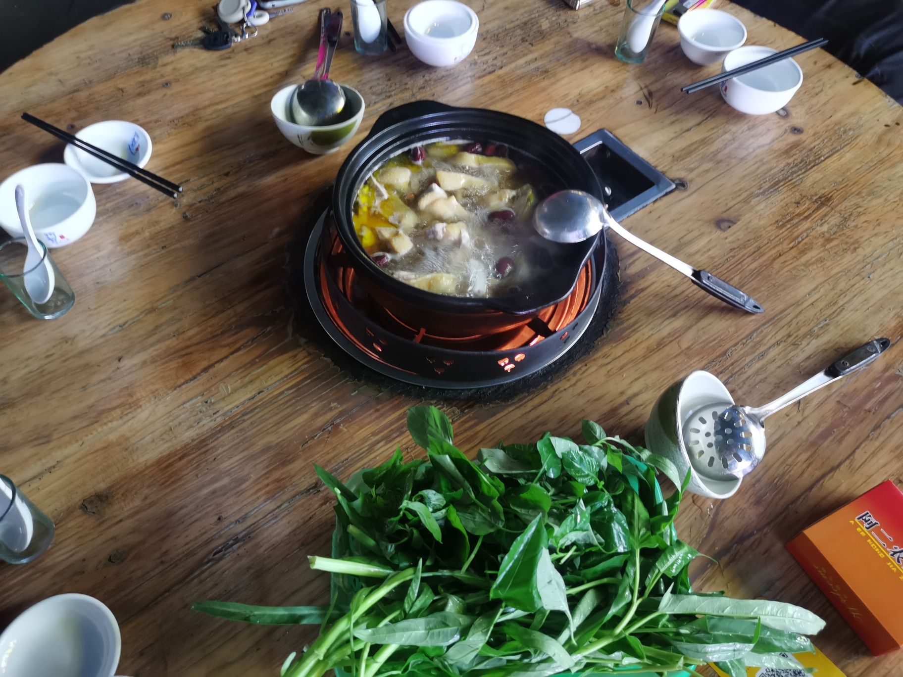 万宁市店阿二农家庄海鲜糟粕醋·椰子鸡·香草鸭