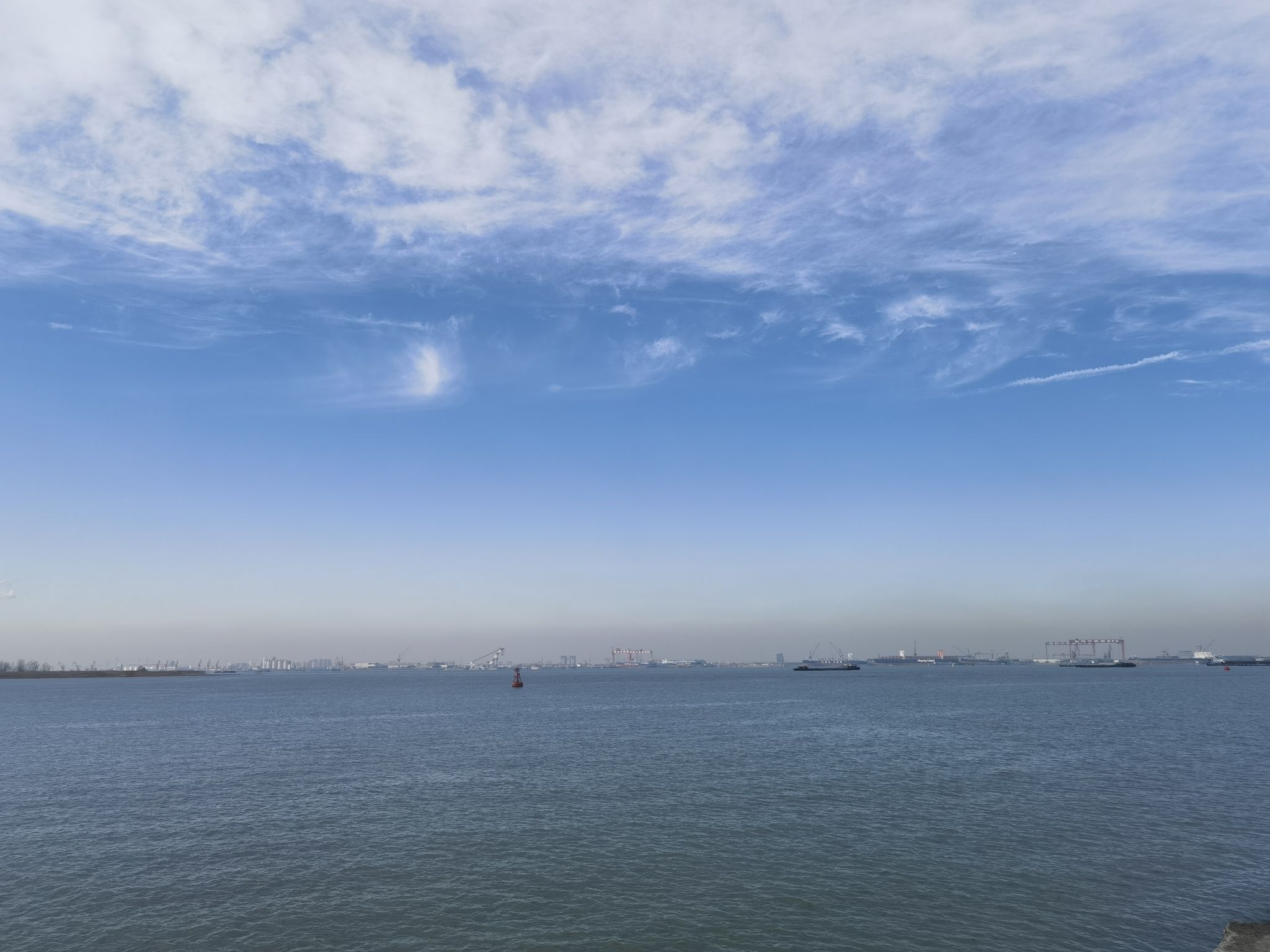 张家港保税区江海交汇第一湾旅行图片 2