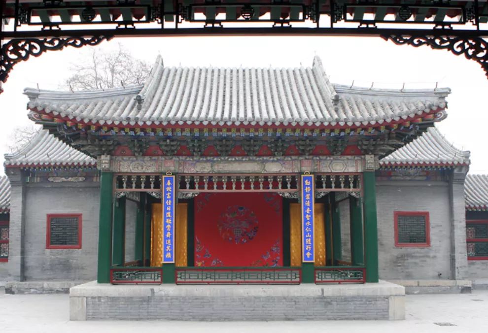 下大茶旧戏台广场旅行图片 2
