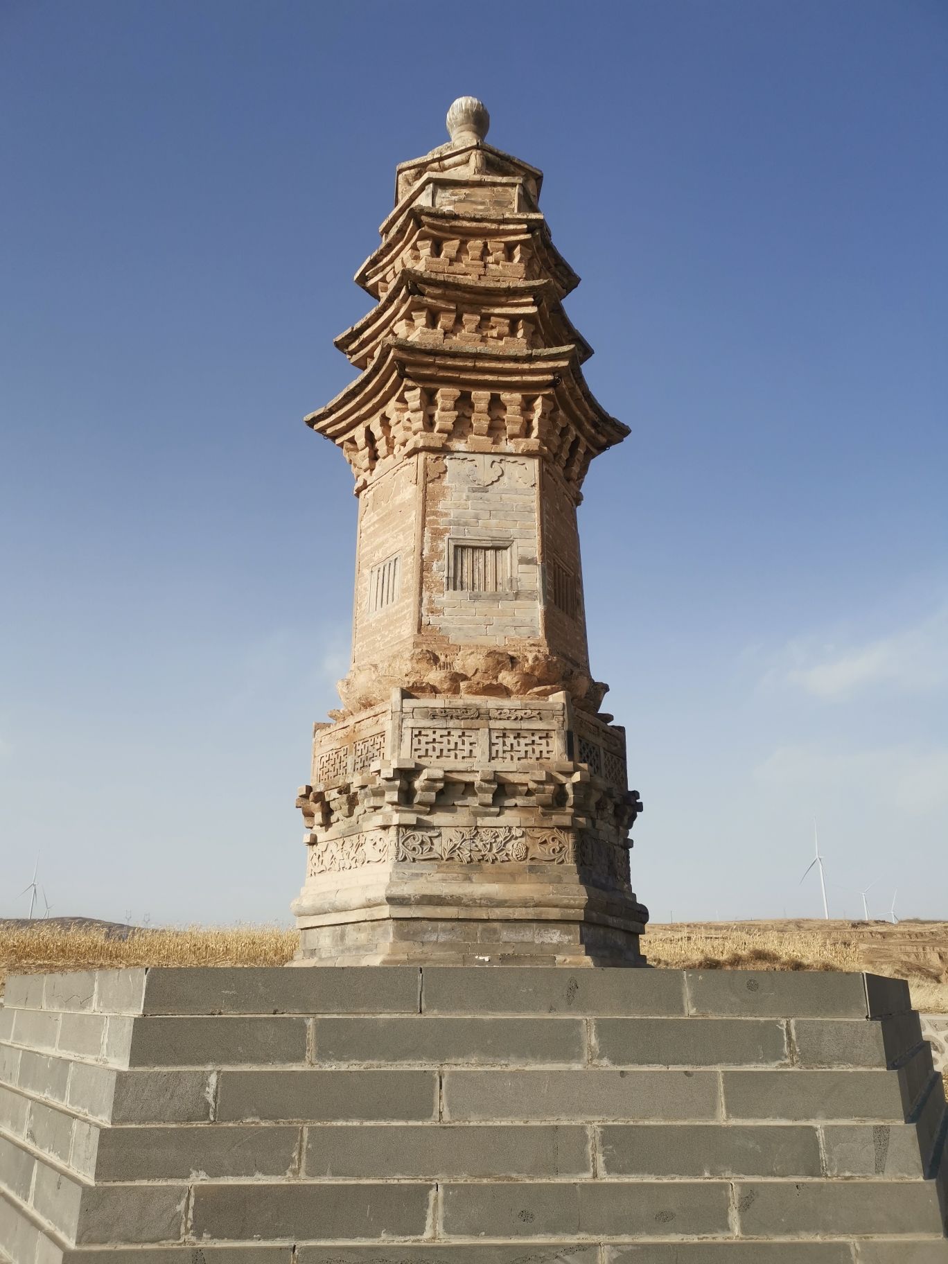 杨塔村砖塔旅行图片