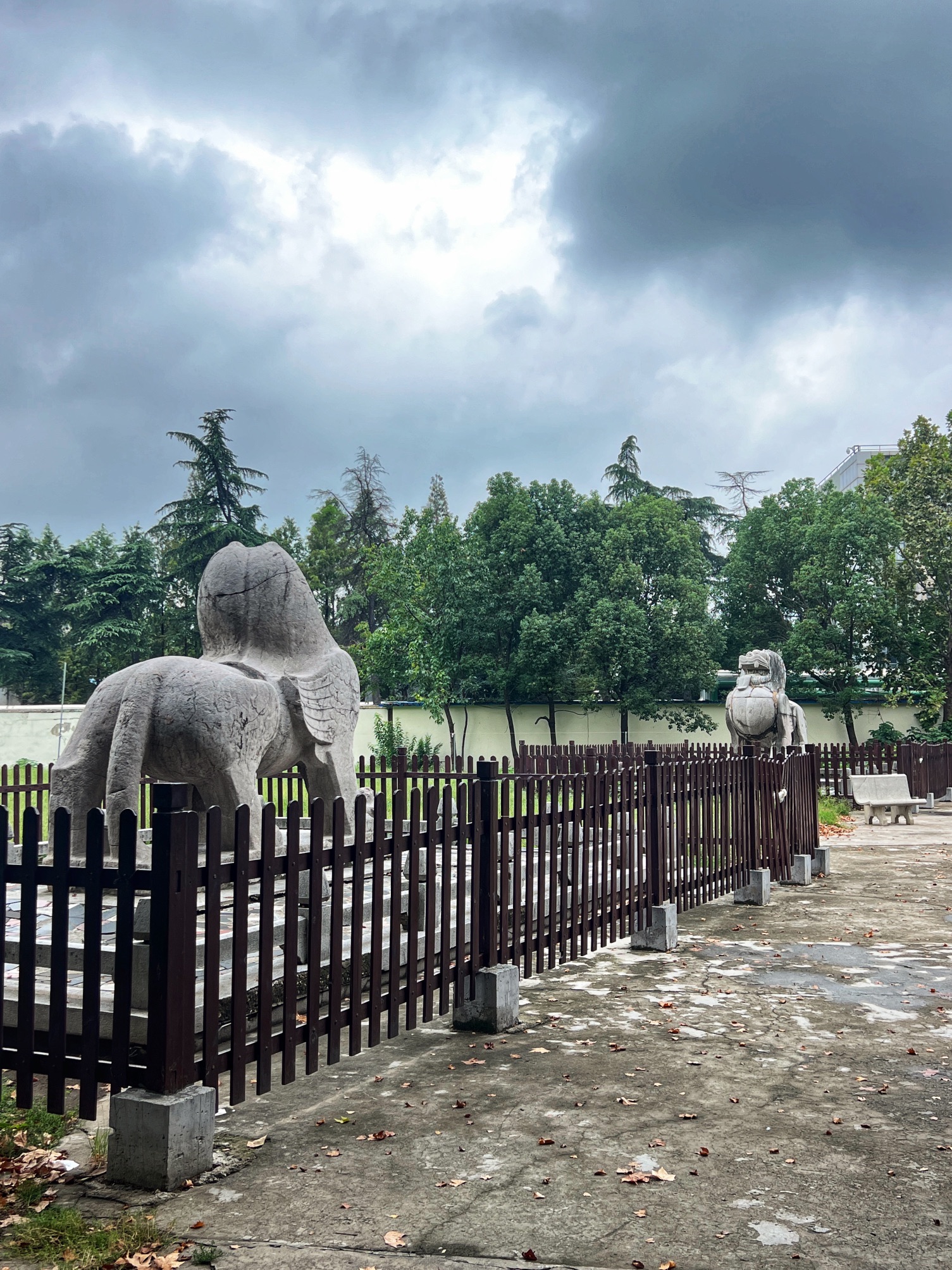 萧融墓神道石刻旅行图片 3