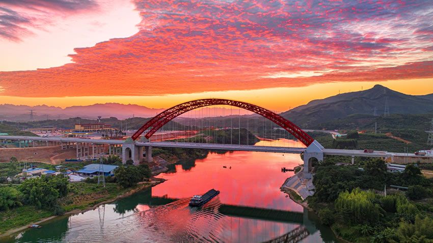 美丽右江游旅行图片 1