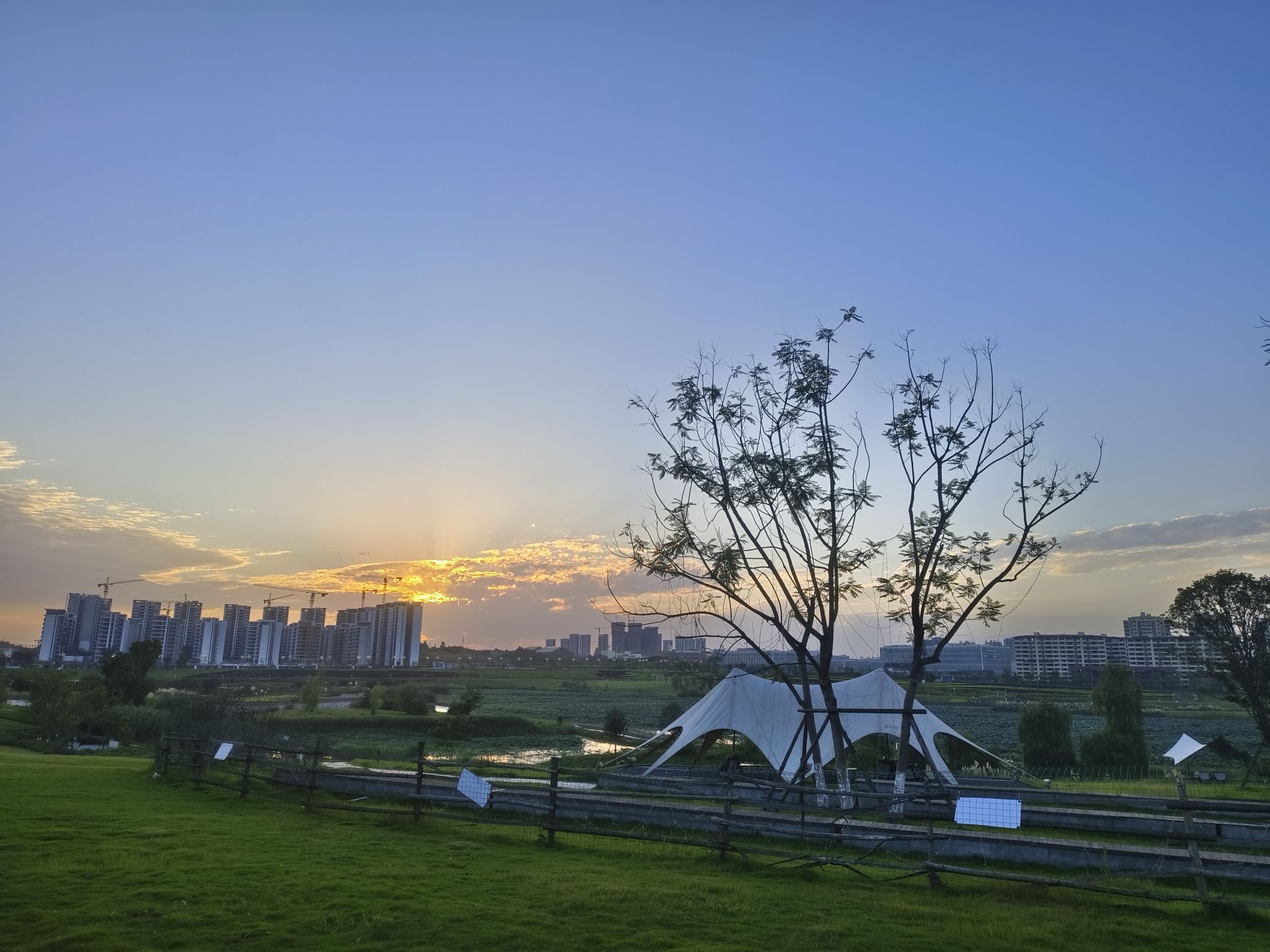 柴桑河湿地公园