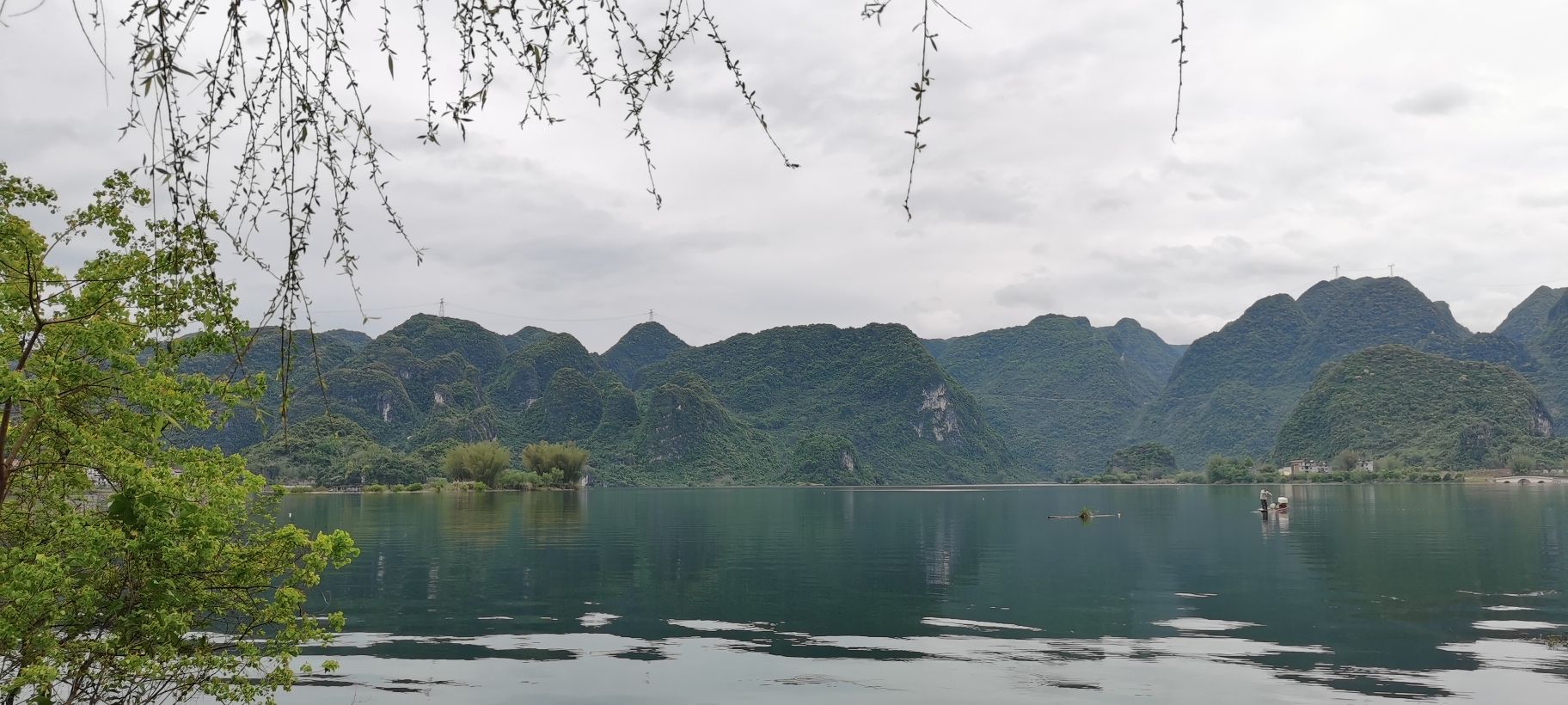 东兰坡豪湖船筏观光旅游景区旅行图片 2