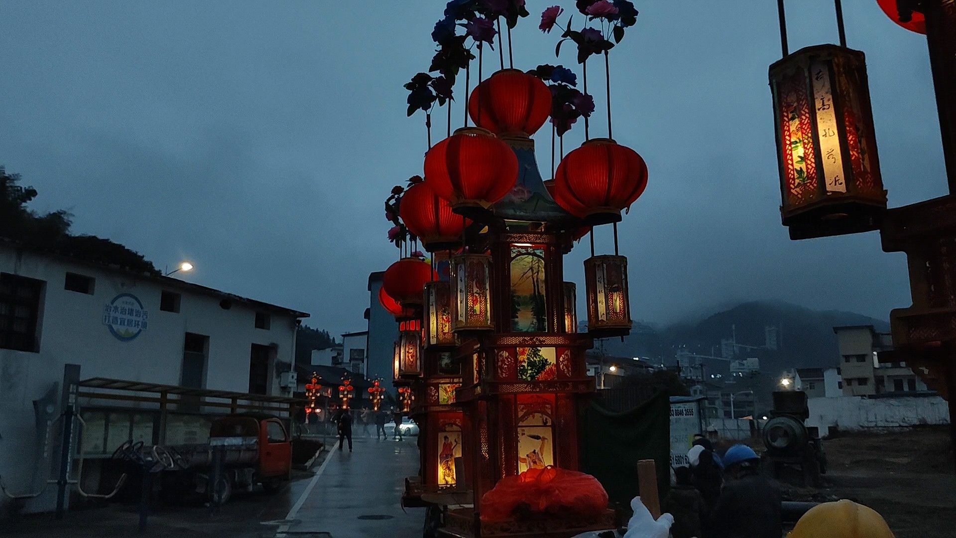 磐安县玉山镇玉山社区岭口亭阁花灯记忆馆旅行图片 1