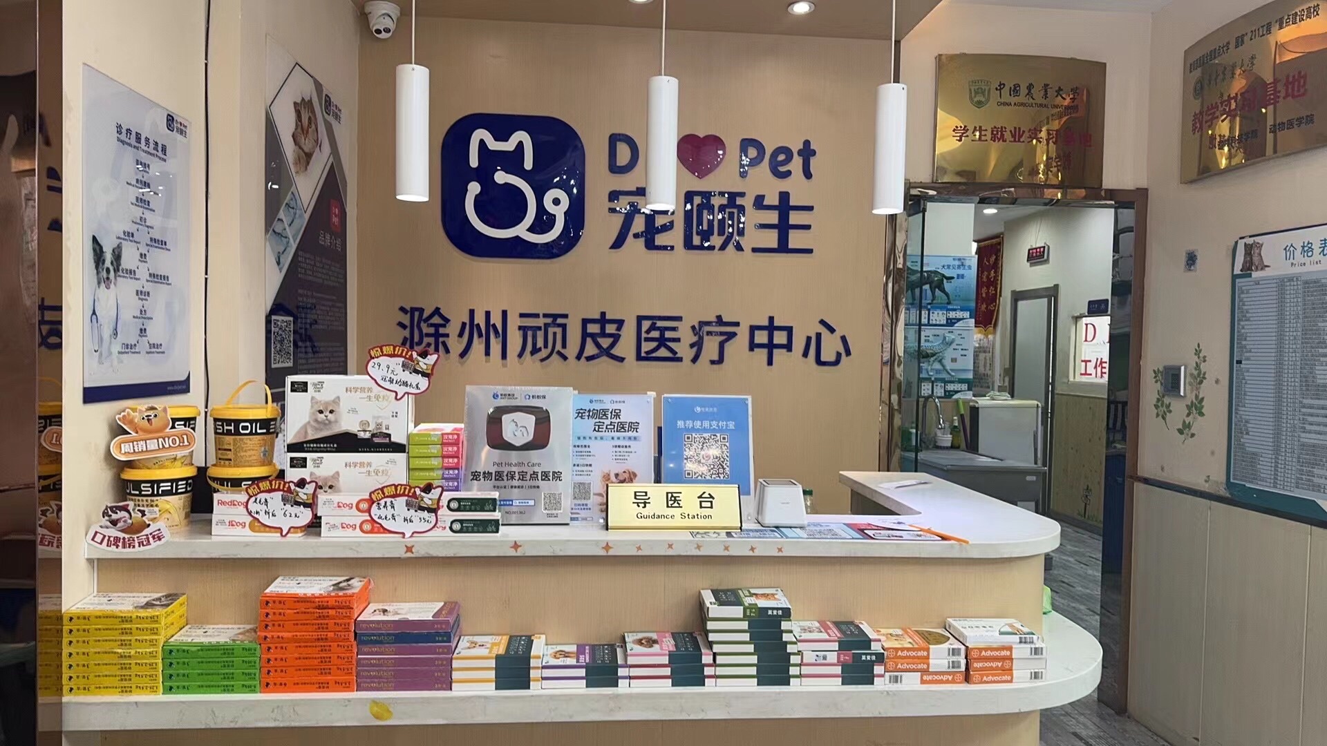 安徽滁州市琅琊区附近的宠物医院有哪些？