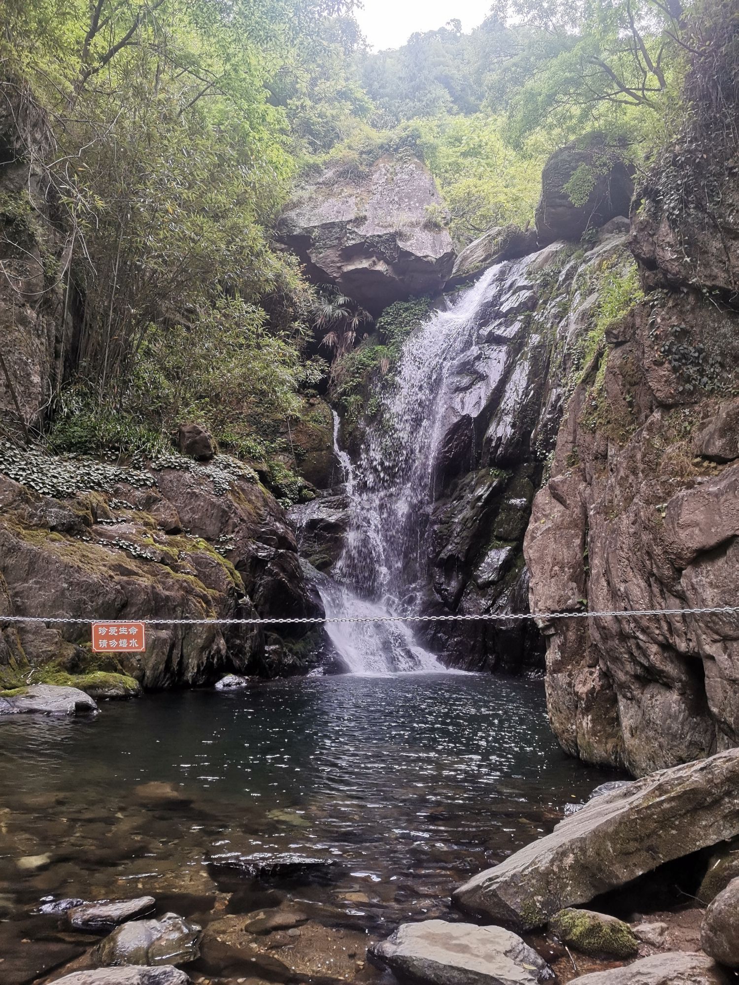 汉中褒河森林公园黄花河景区