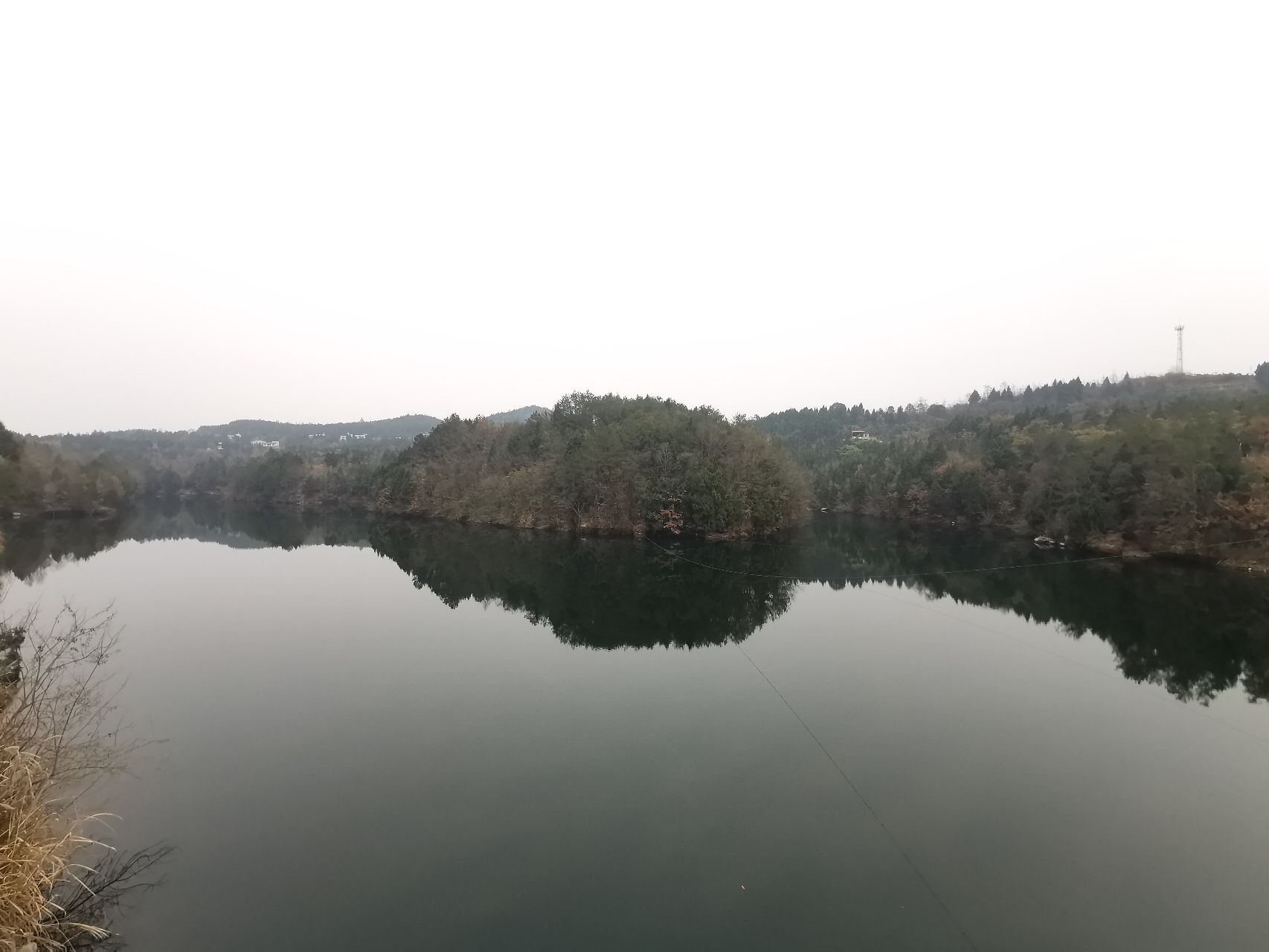 黑龙江人行吊桥景区旅行图片 2