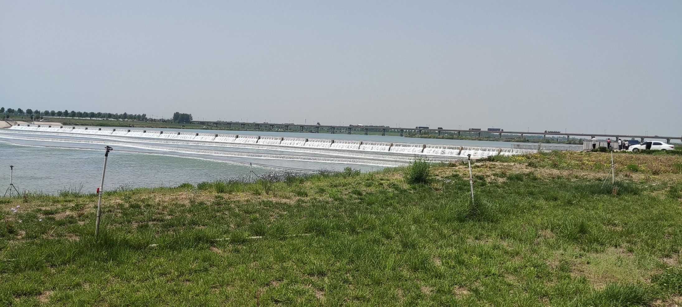 润石公司滹沱河生态景区三号溢流堰旅行图片 2