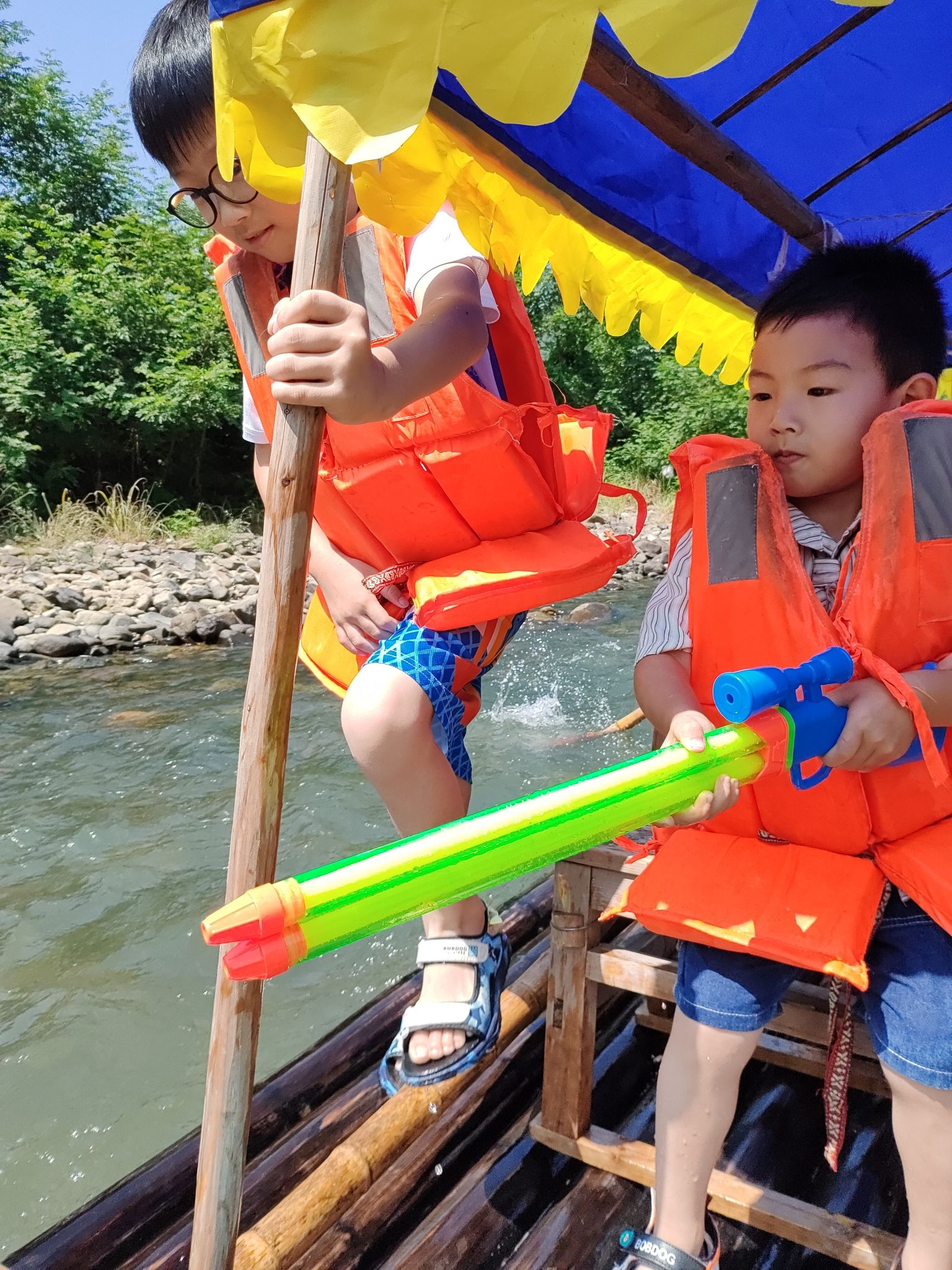 白马潭漂流旅行图片 1