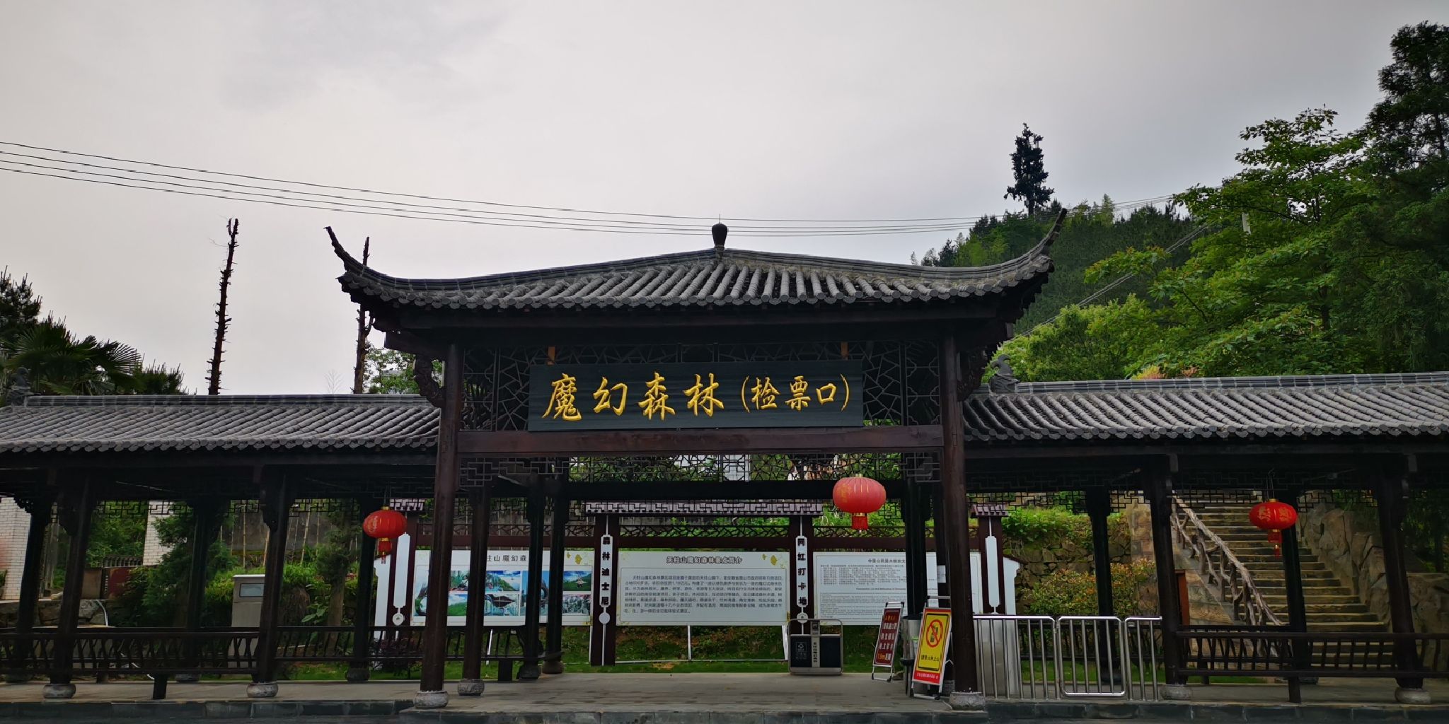 天柱山魔幻森林景区旅行图片 1