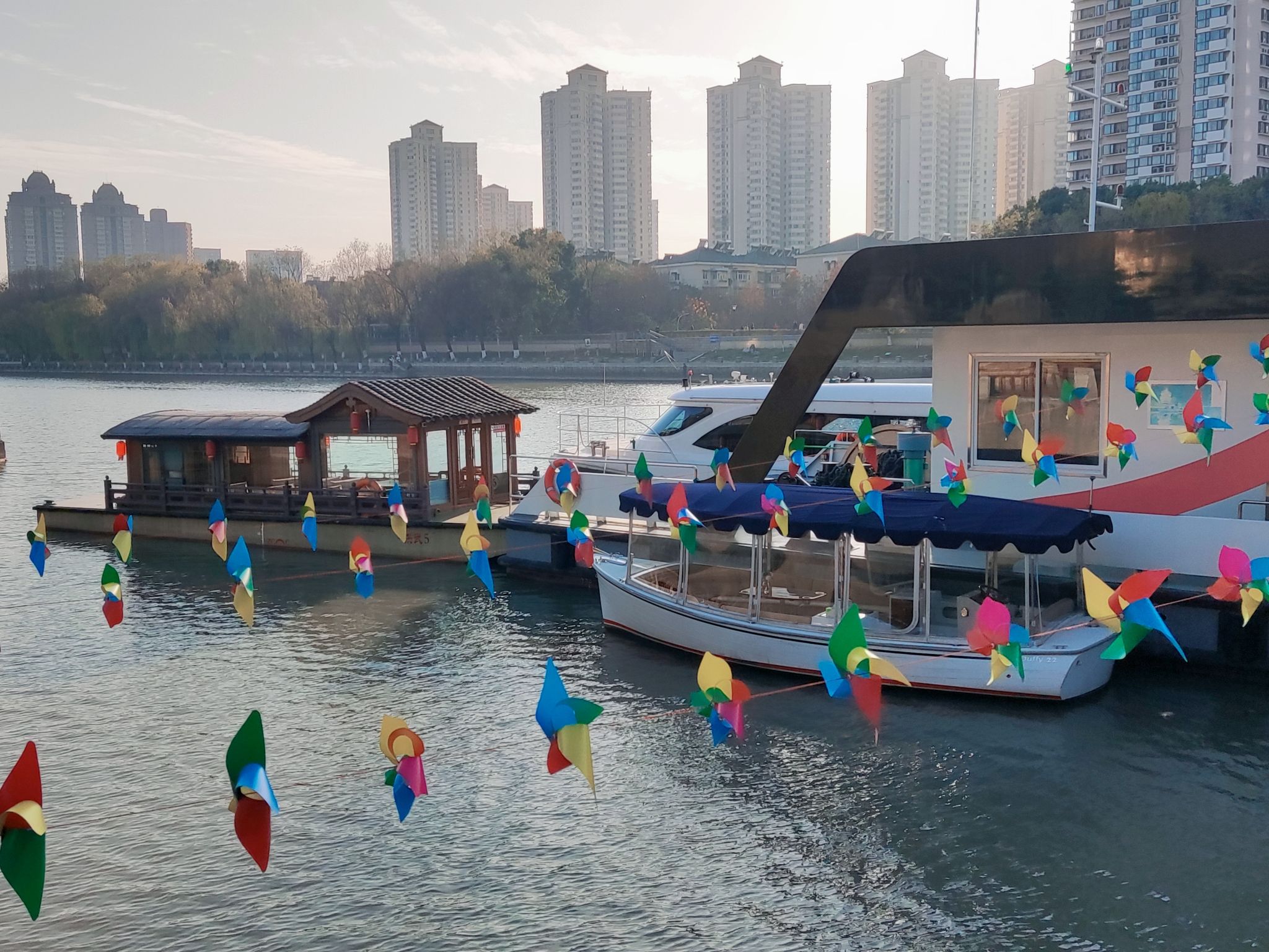 外秦淮河网红游船水木秦淮码头旅行图片 1
