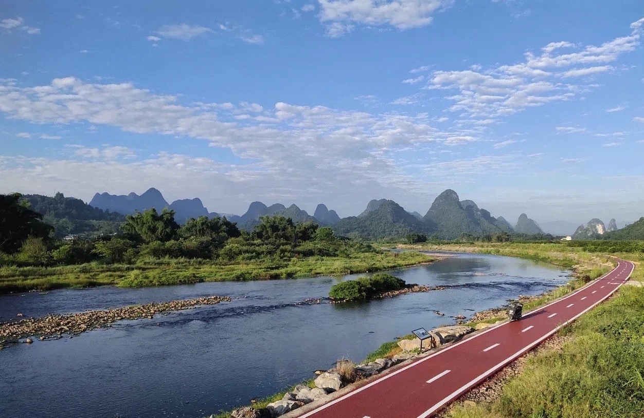 广西荔浦荔江国家湿地公园旅行图片 3