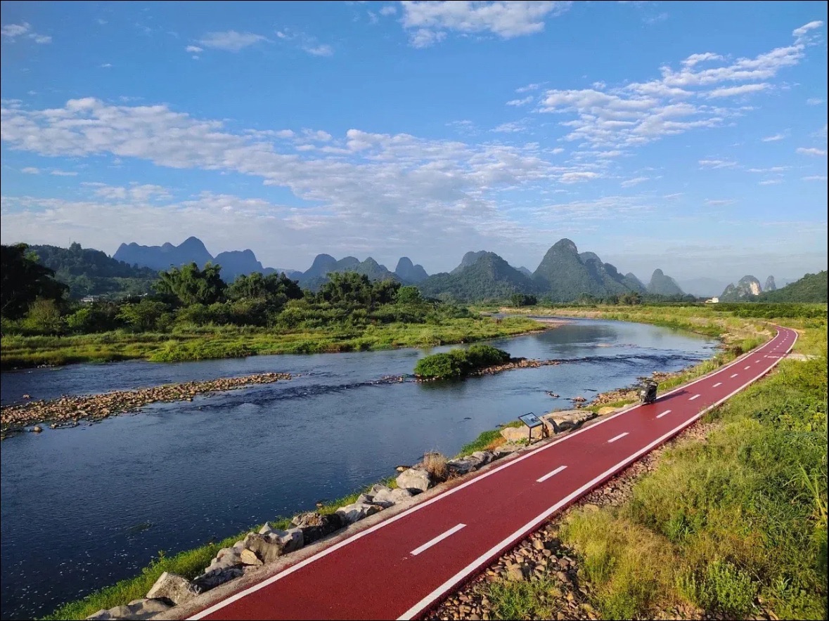 广西荔浦荔江国家湿地公园旅行图片 1