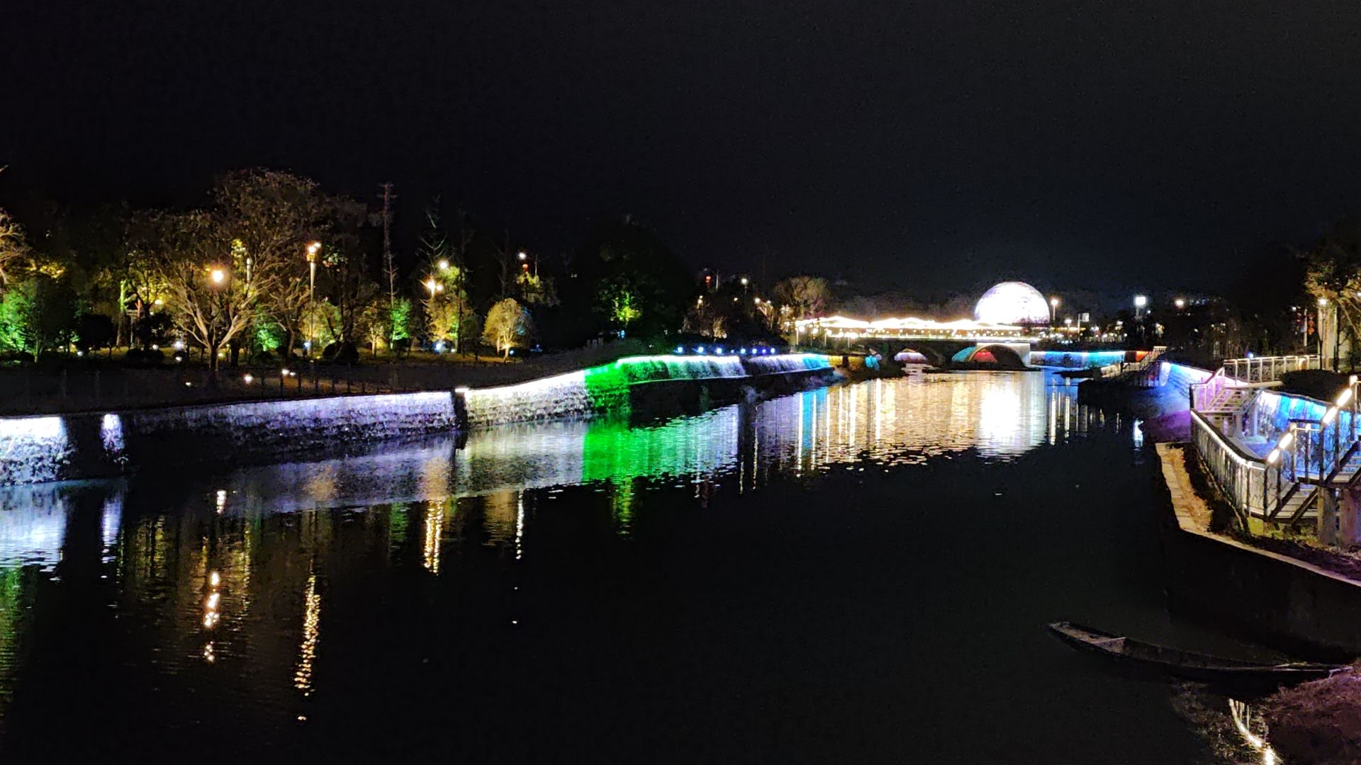 浦溪河网红沙滩旅行图片 3