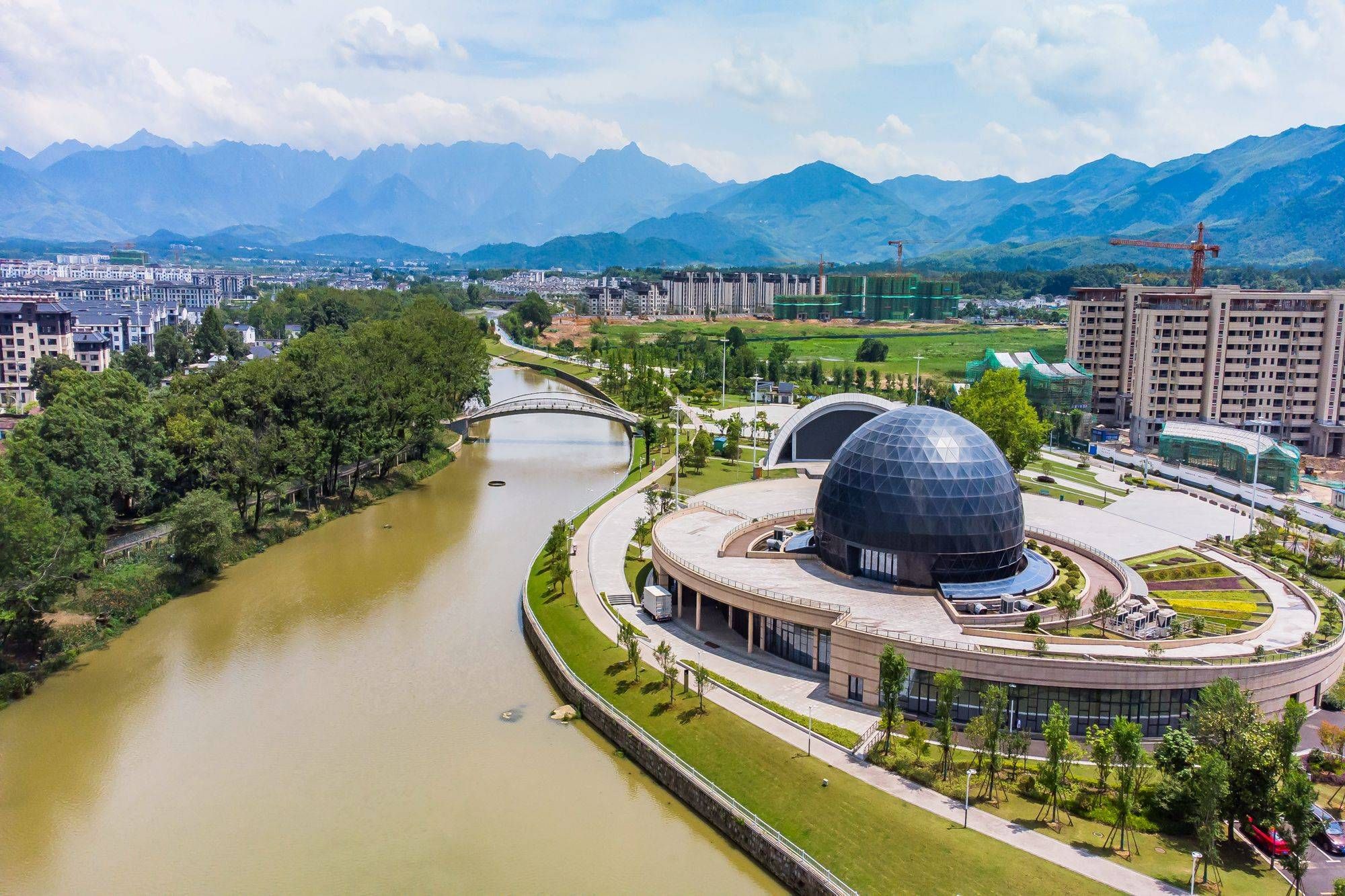 浦溪河网红沙滩旅行图片 2