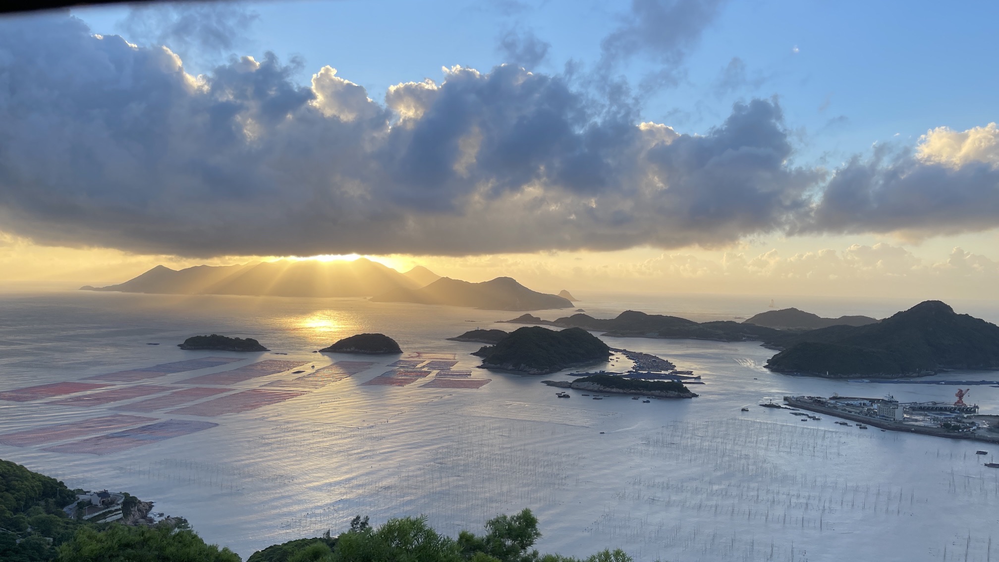 花竹日出1号观景点