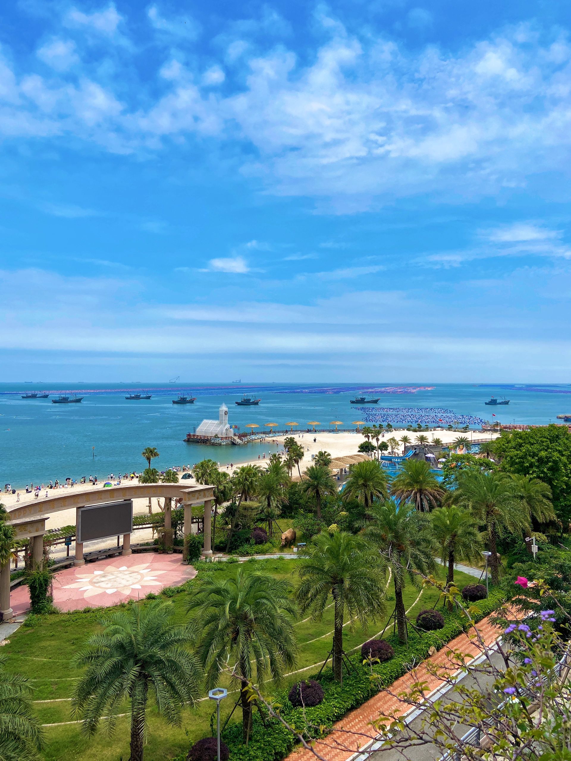 定海湾沙滩旅行图片