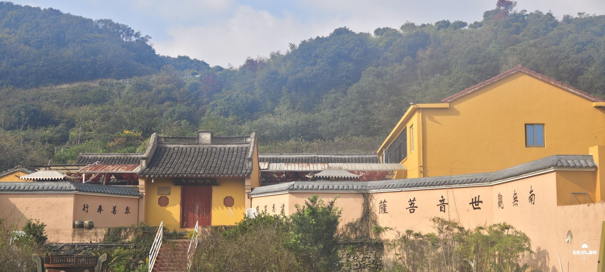 毛竹山广福禅寺实景照片