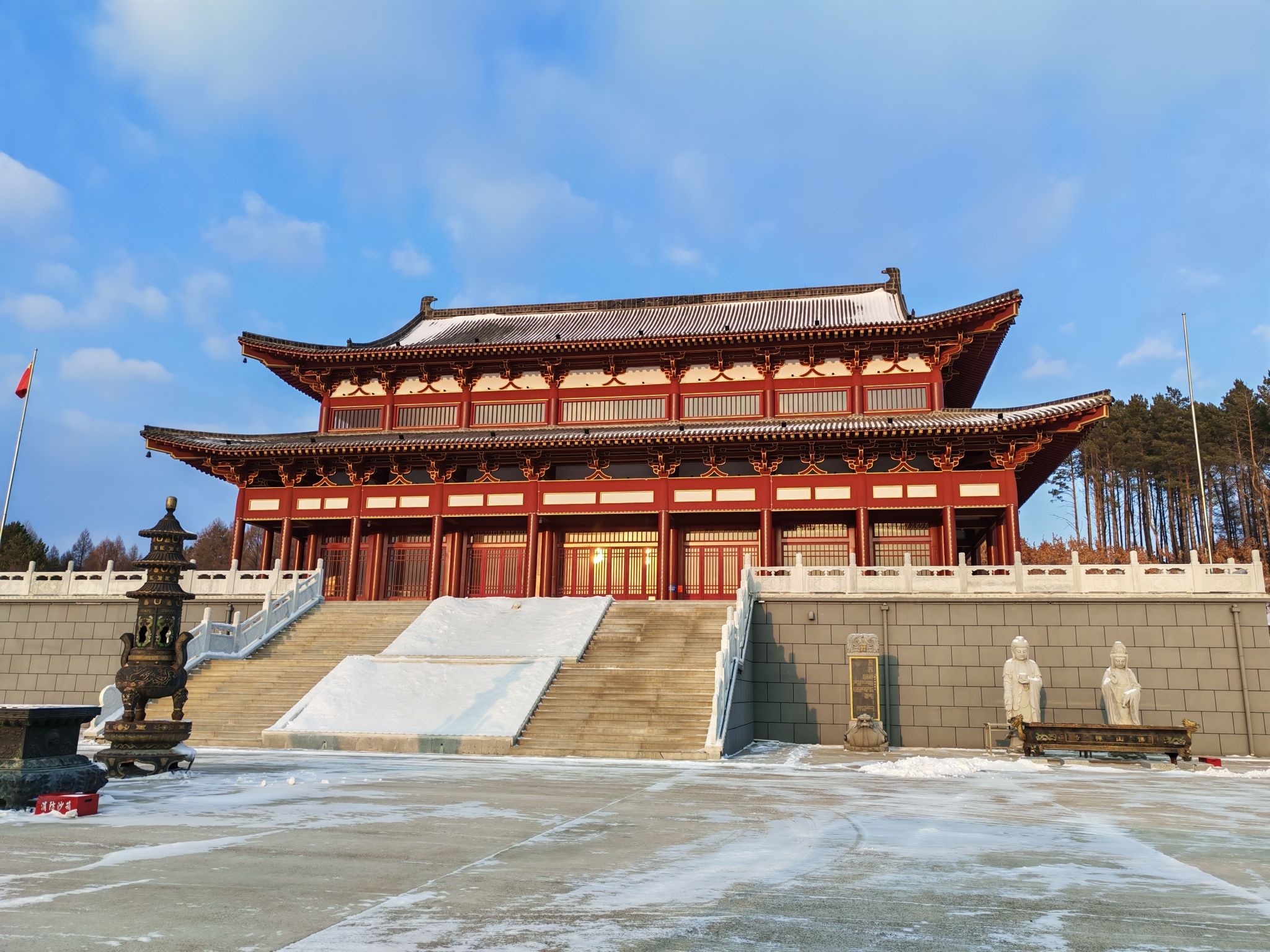 嘉荫县佛山禅寺实景照片