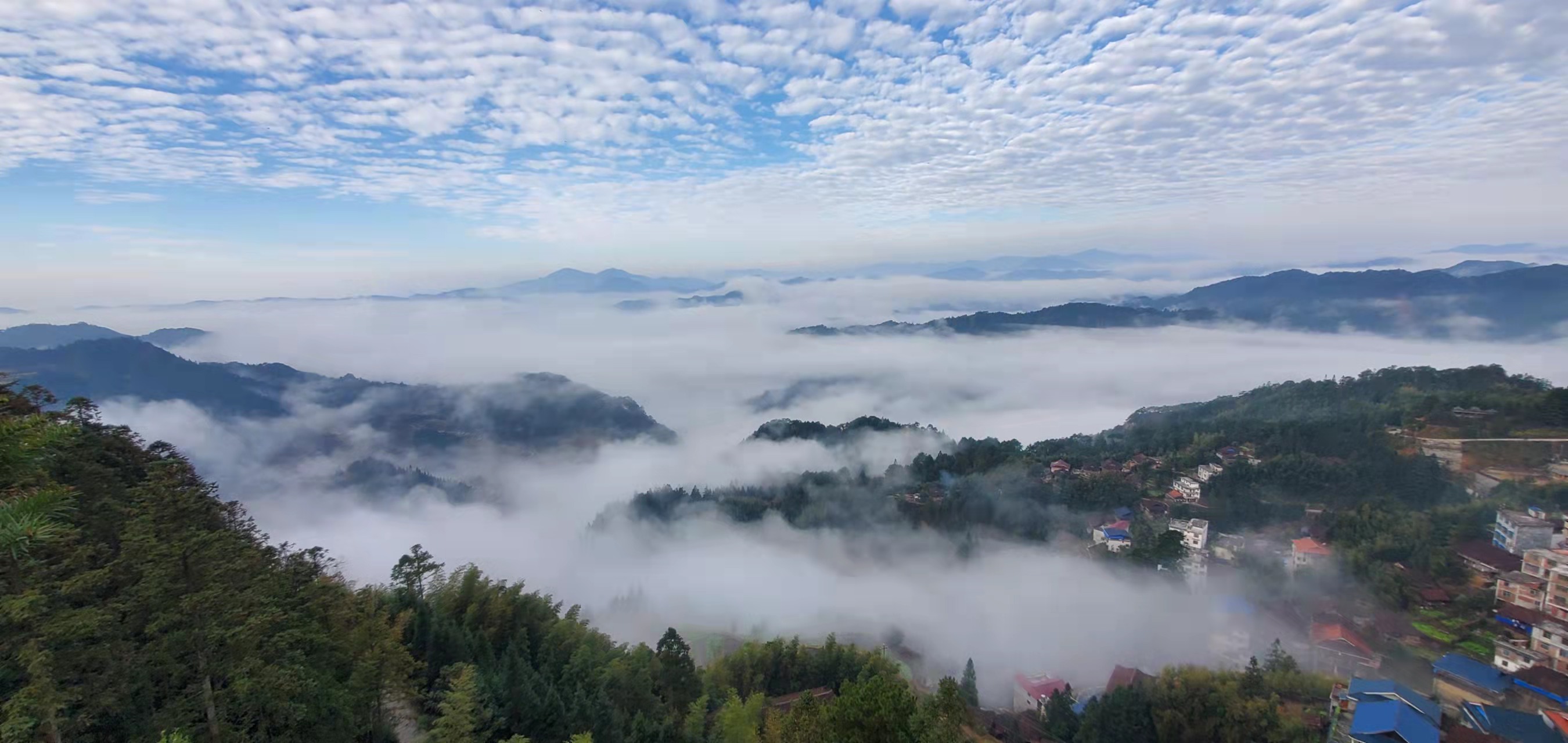元宝梯田观景平台旅行图片 2