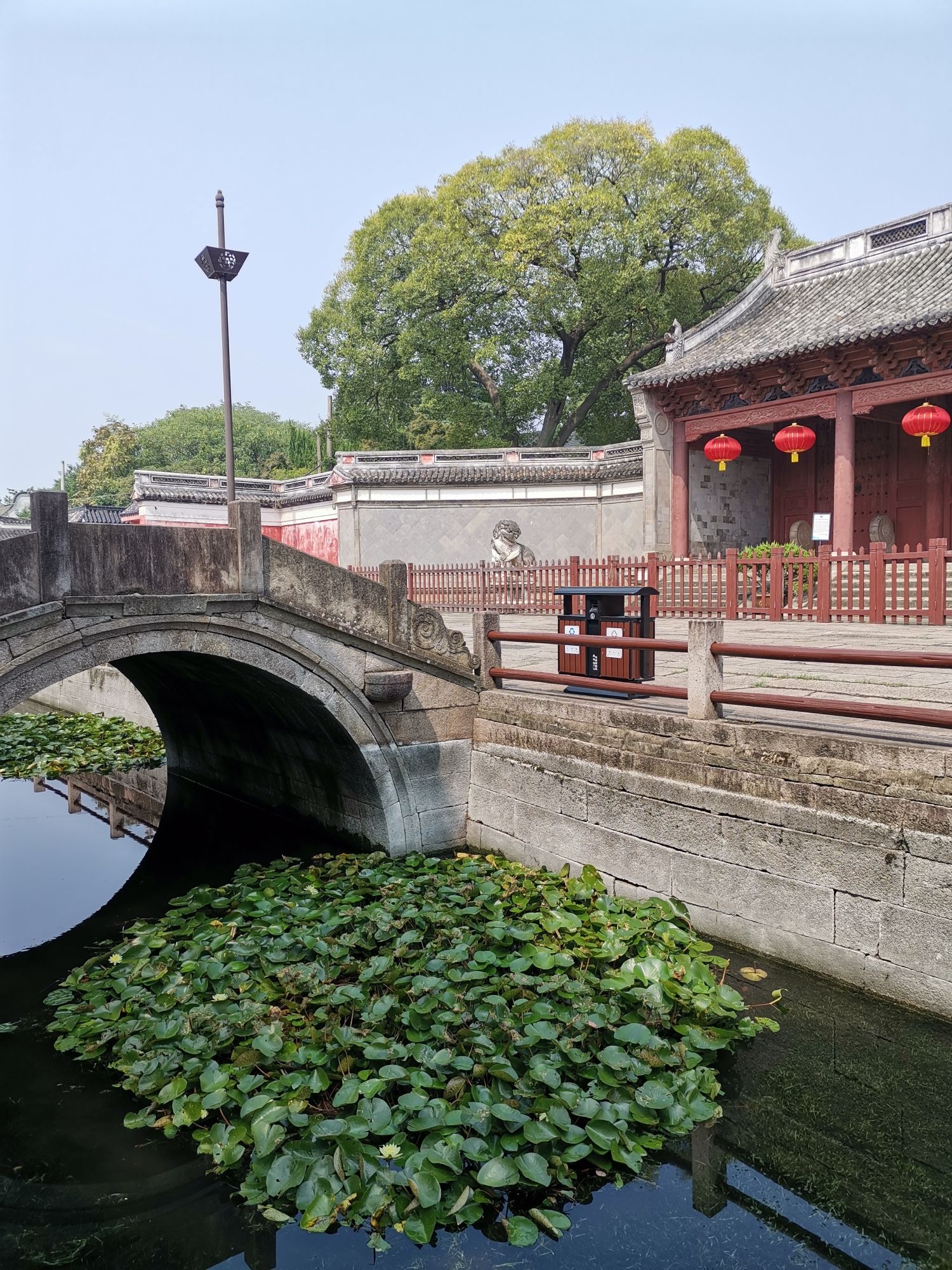 海宁盐官旅游度假区凉亭