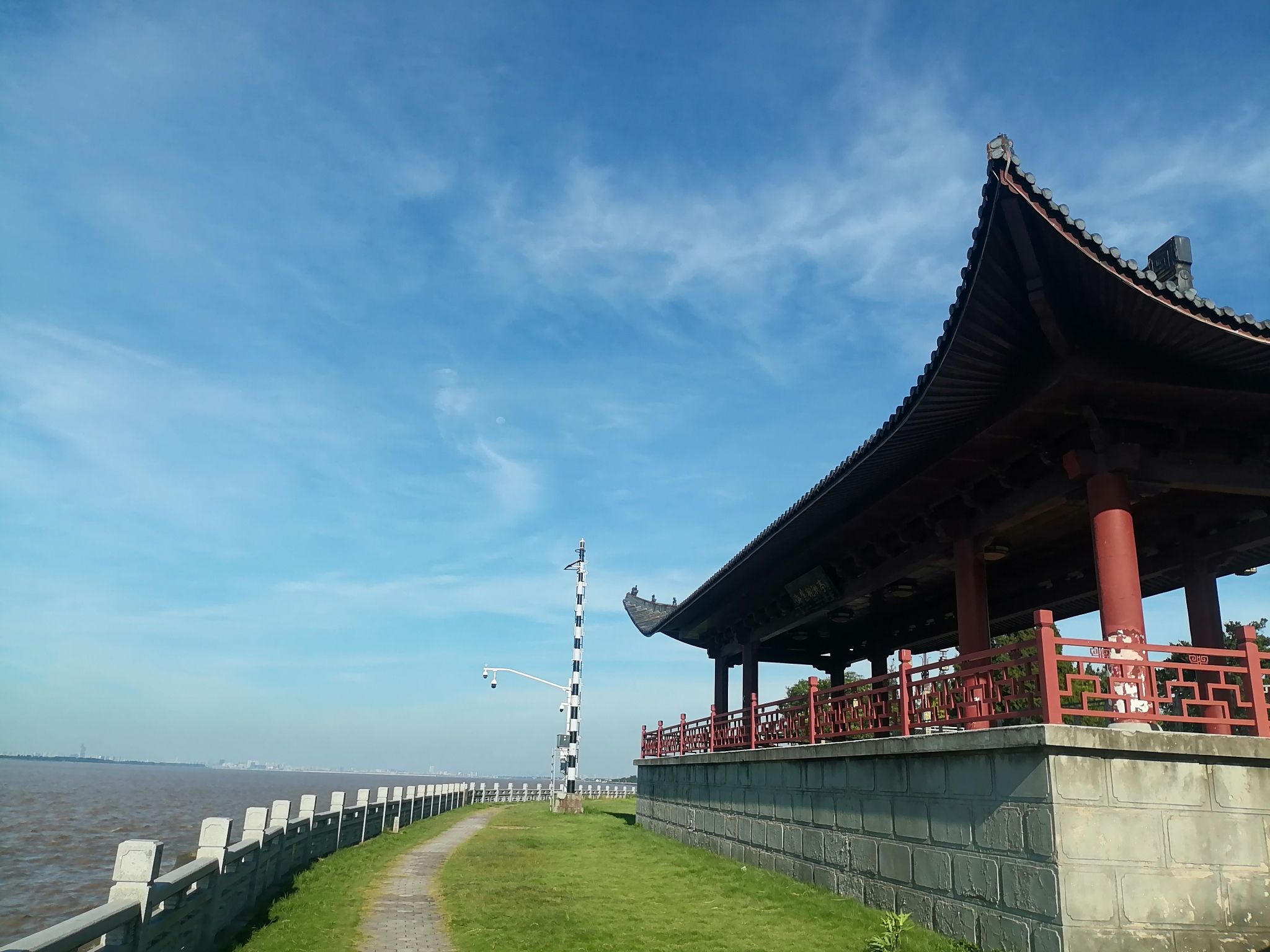 海宁盐官旅游度假区凉亭