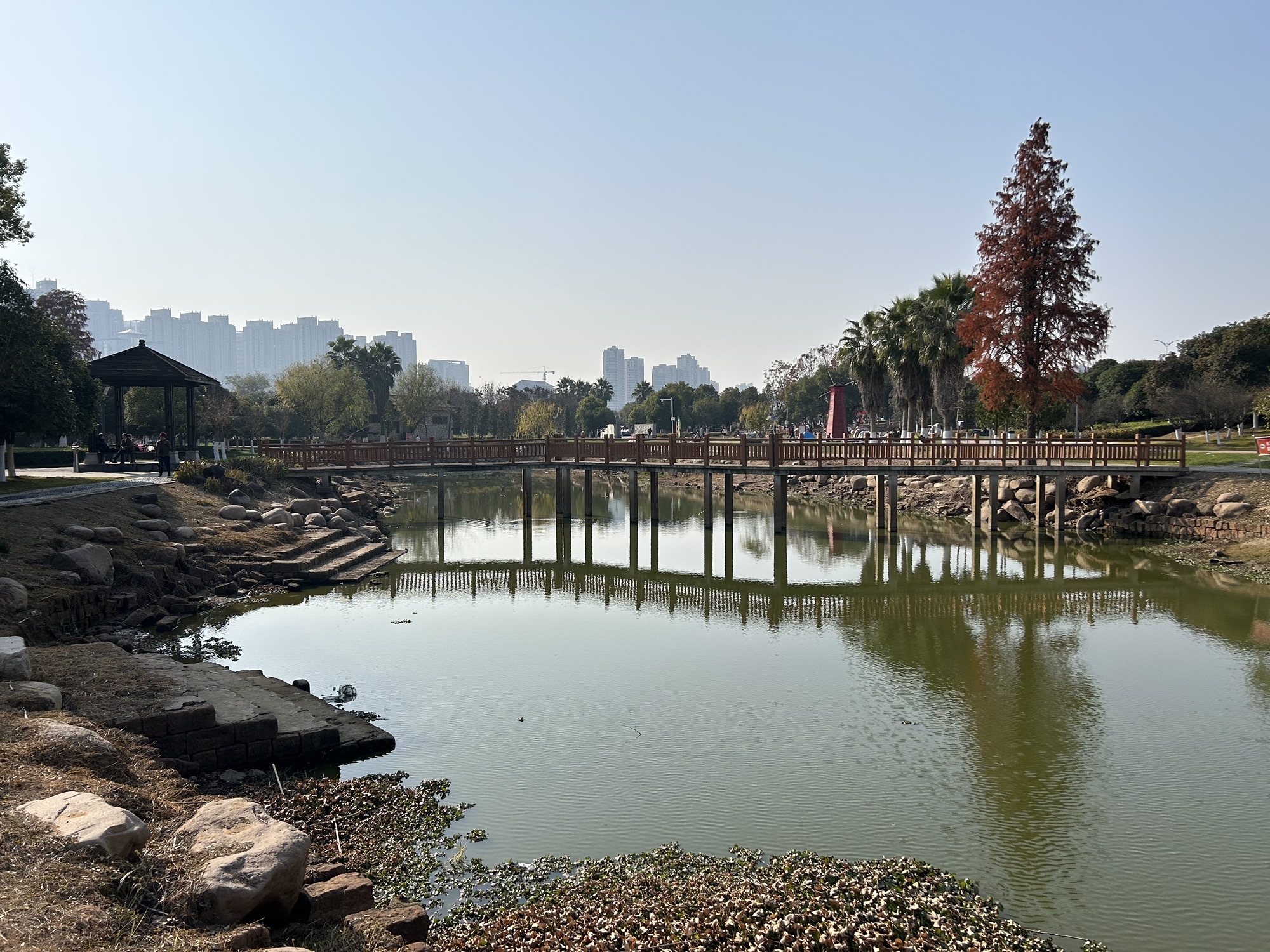 人民公园沿江城市健走步道-广场旅行图片 1