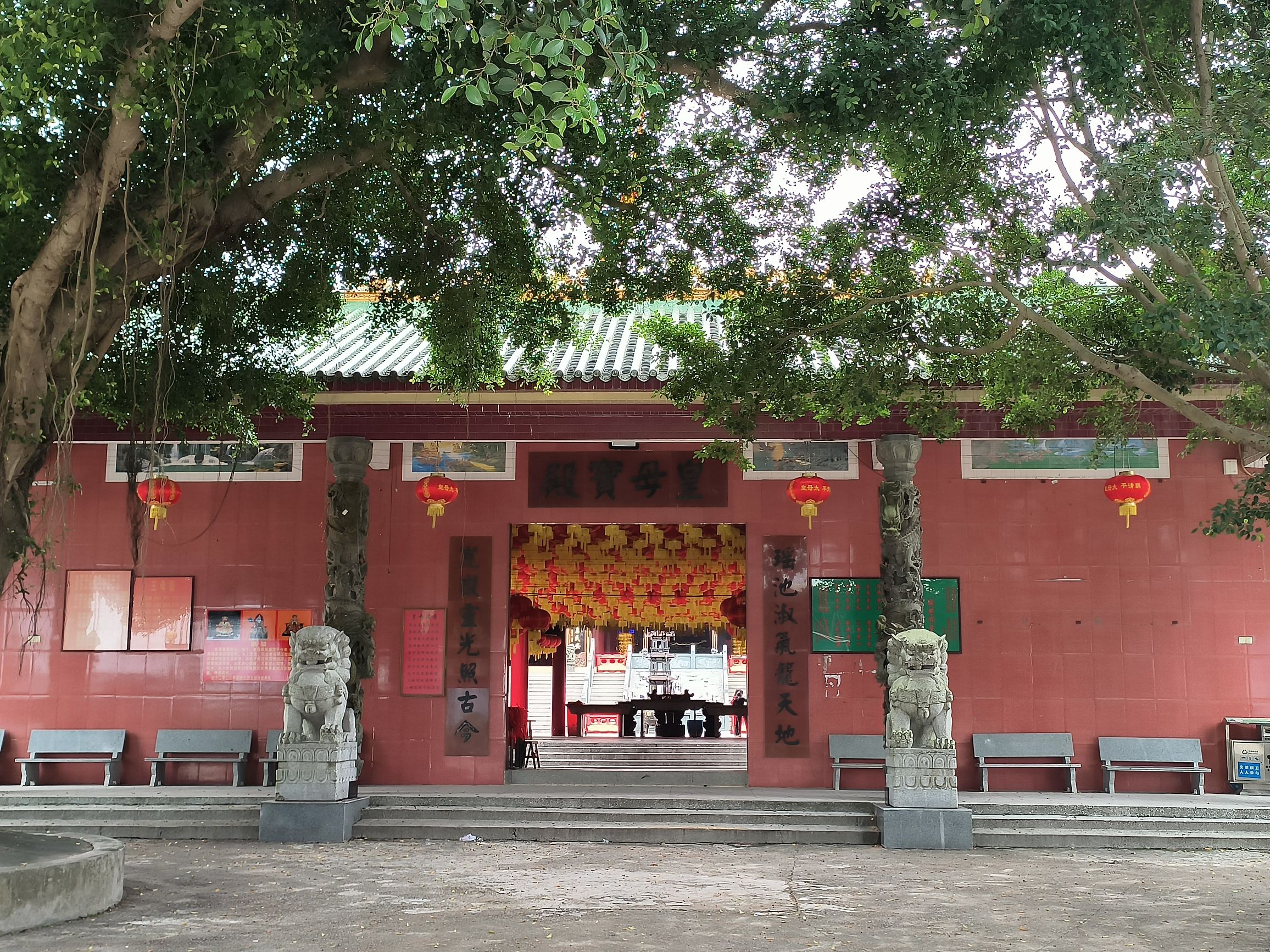 天后圣母实景照片