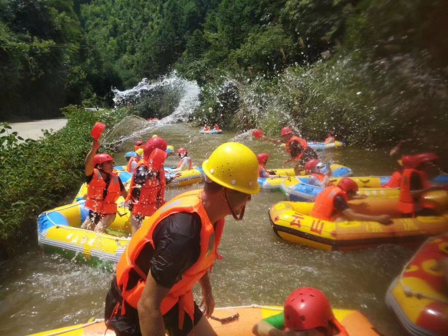 江华云山漂流景区旅行图片 1