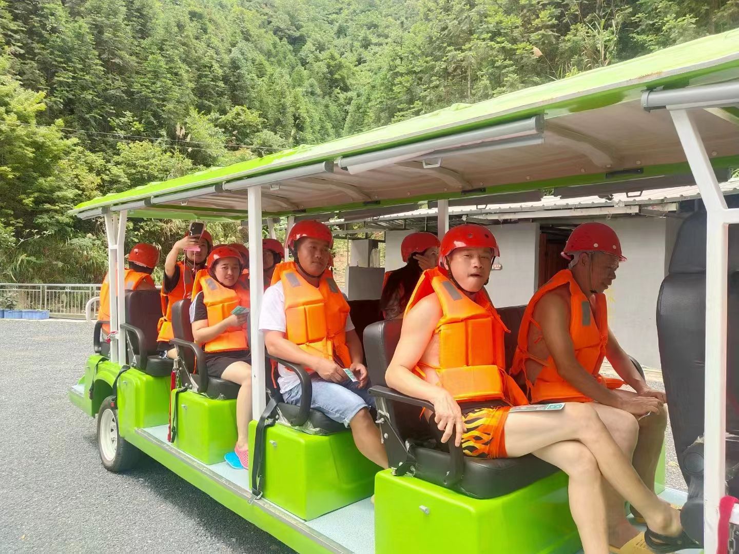 江华云山漂流景区旅行图片 3
