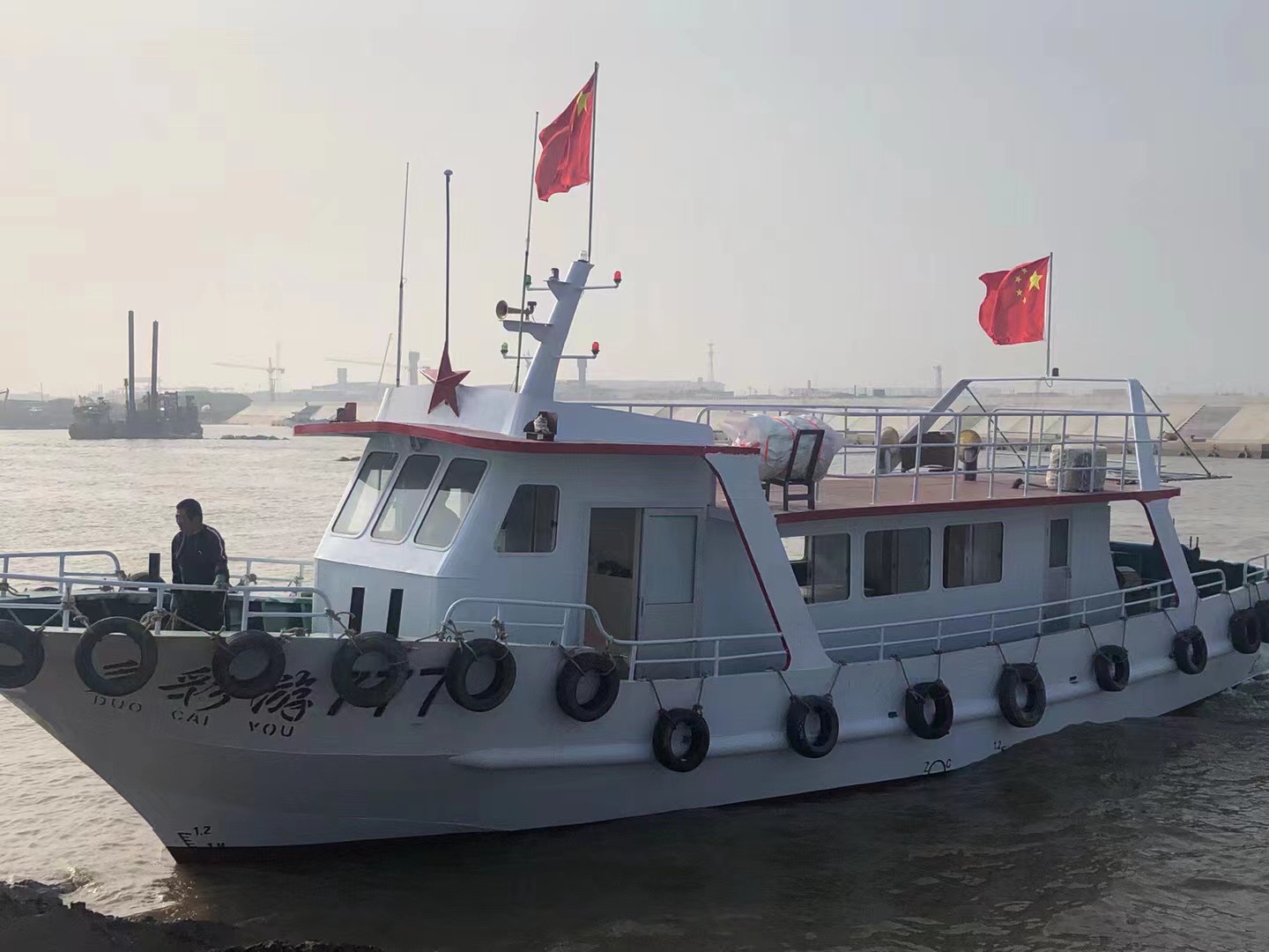 赵家堡凯越旅游船观光旅游码头旅行图片 1