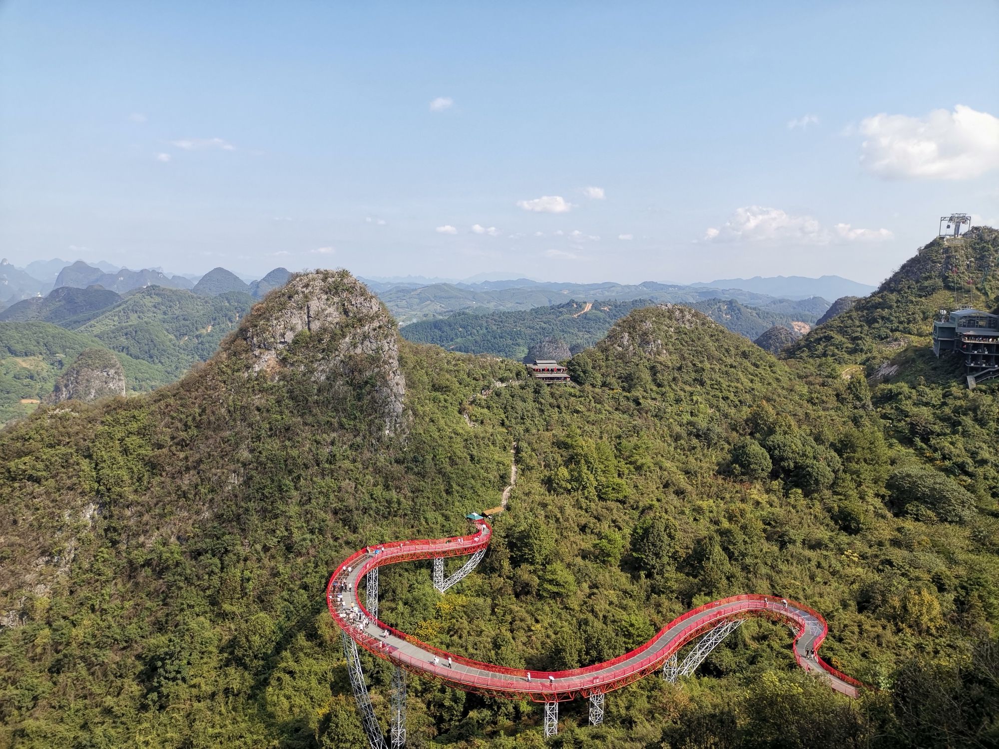 桂林阳朔如意峰索道景区旅行图片 1