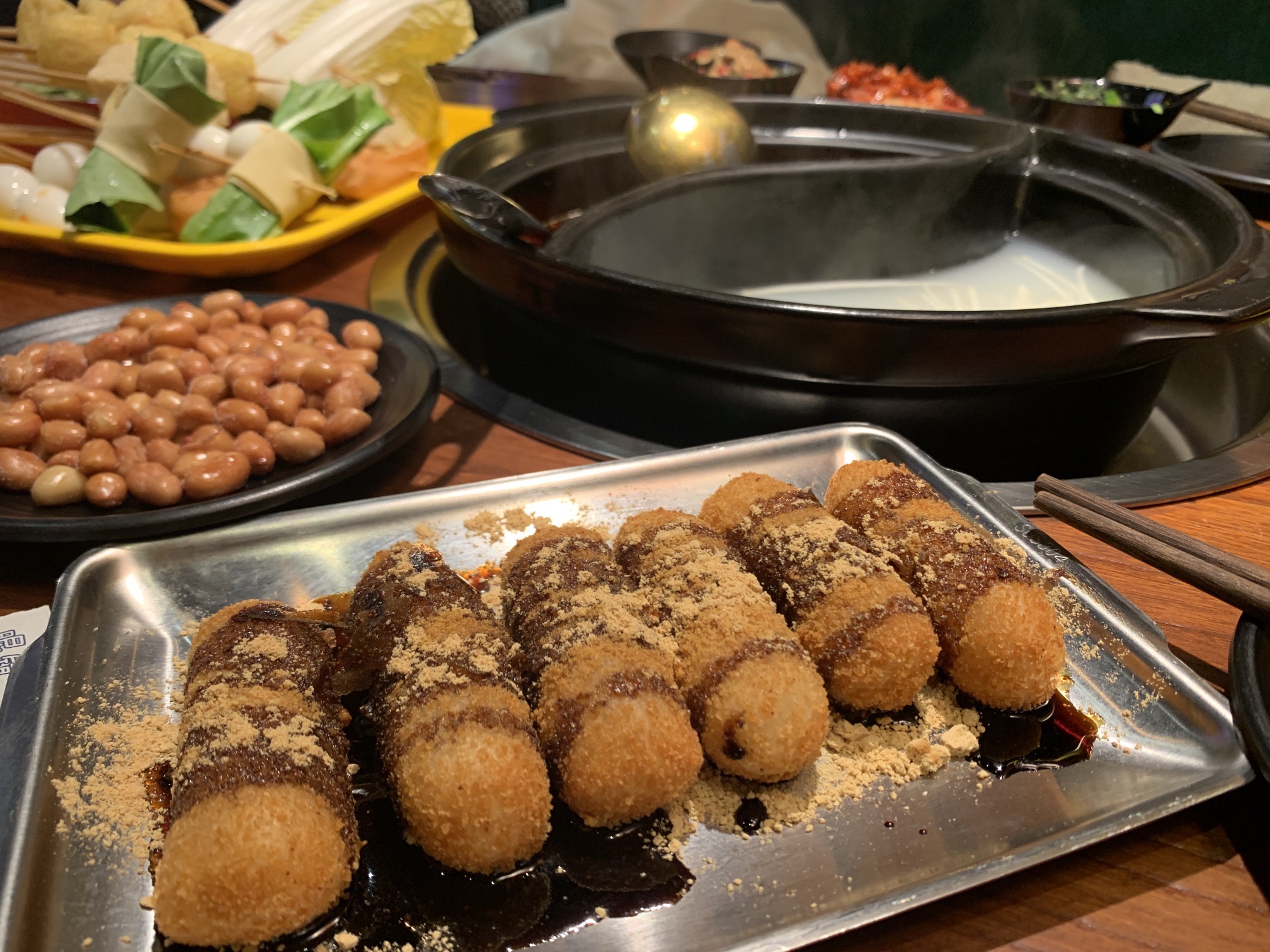 牛小嫩串串香火锅(延边大学文化城店)