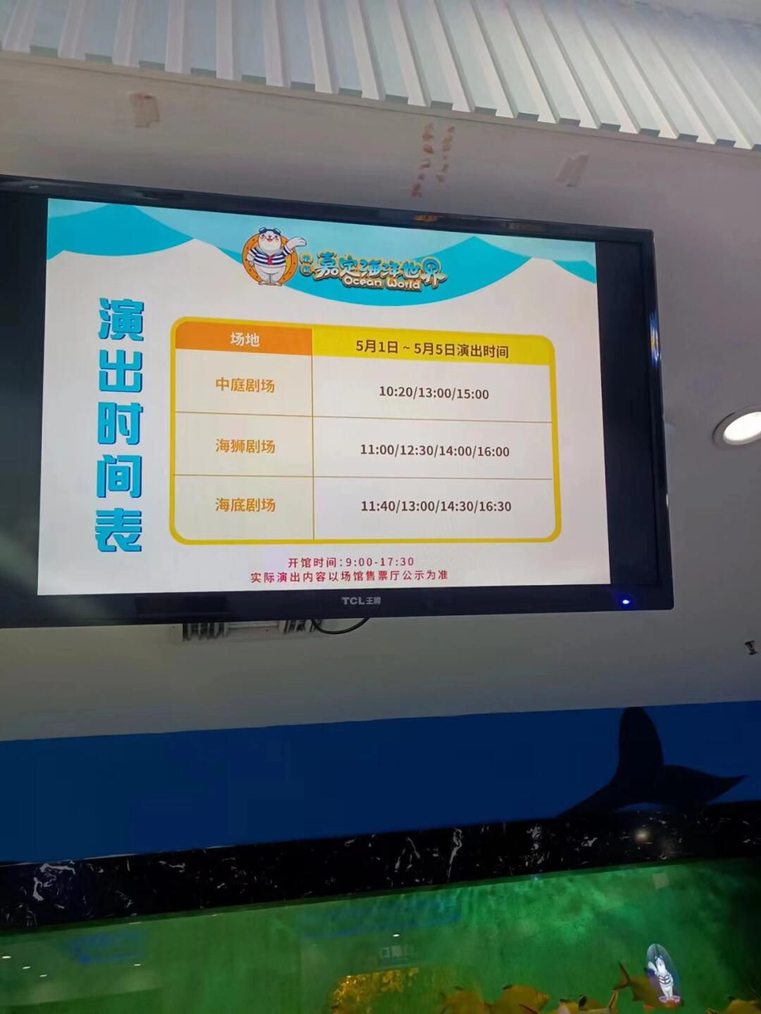 鹏新嘉定海洋世界旅行图片 2