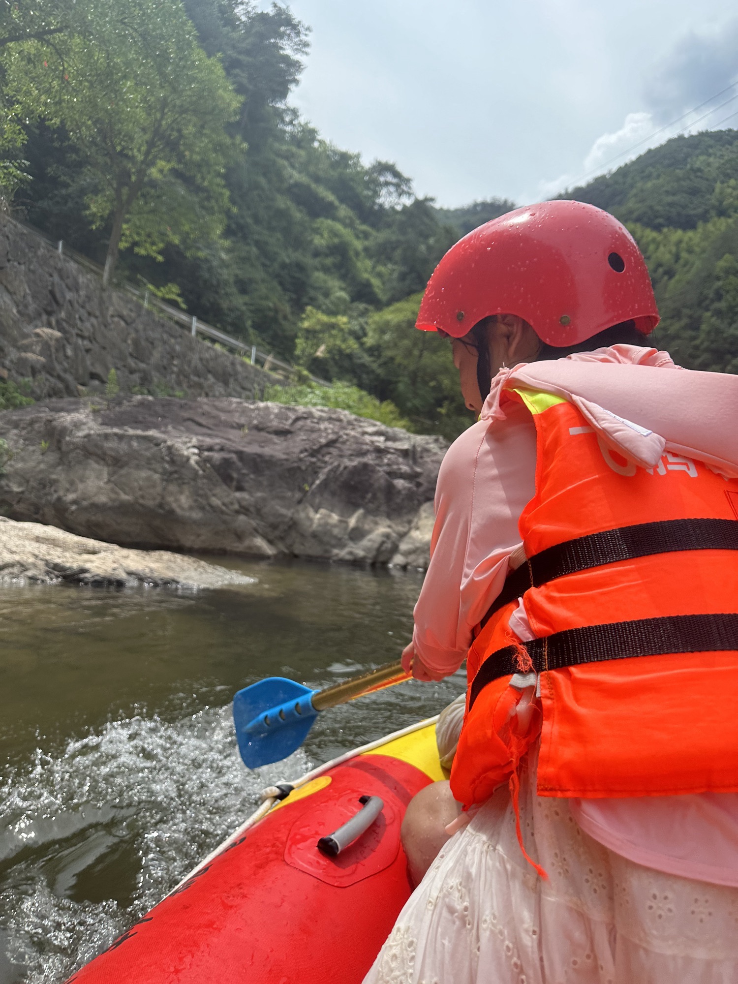 天台飞腾峡漂流旅行图片 2