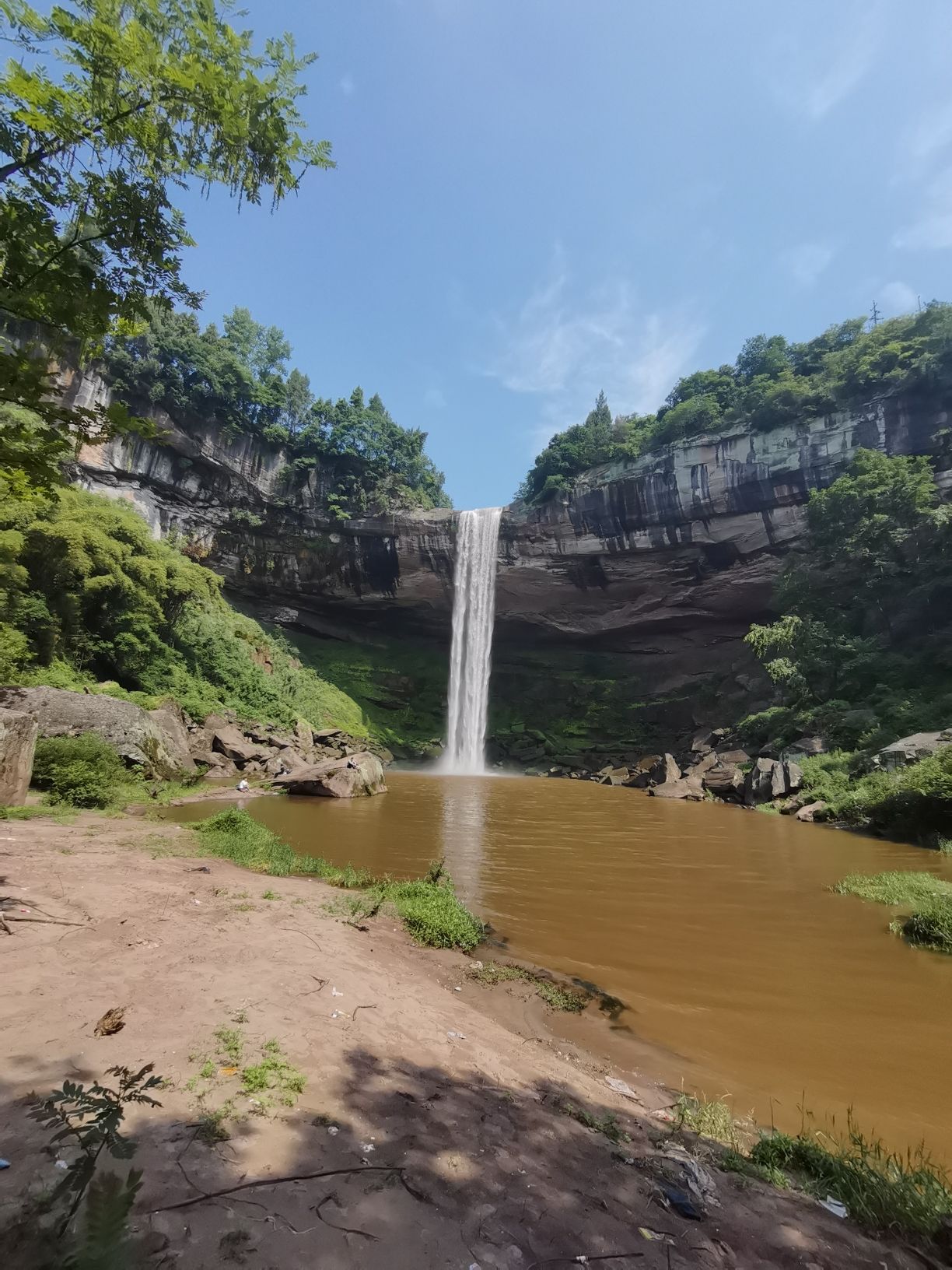 宣汉红岭豆城高洞瀑布旅行图片 1