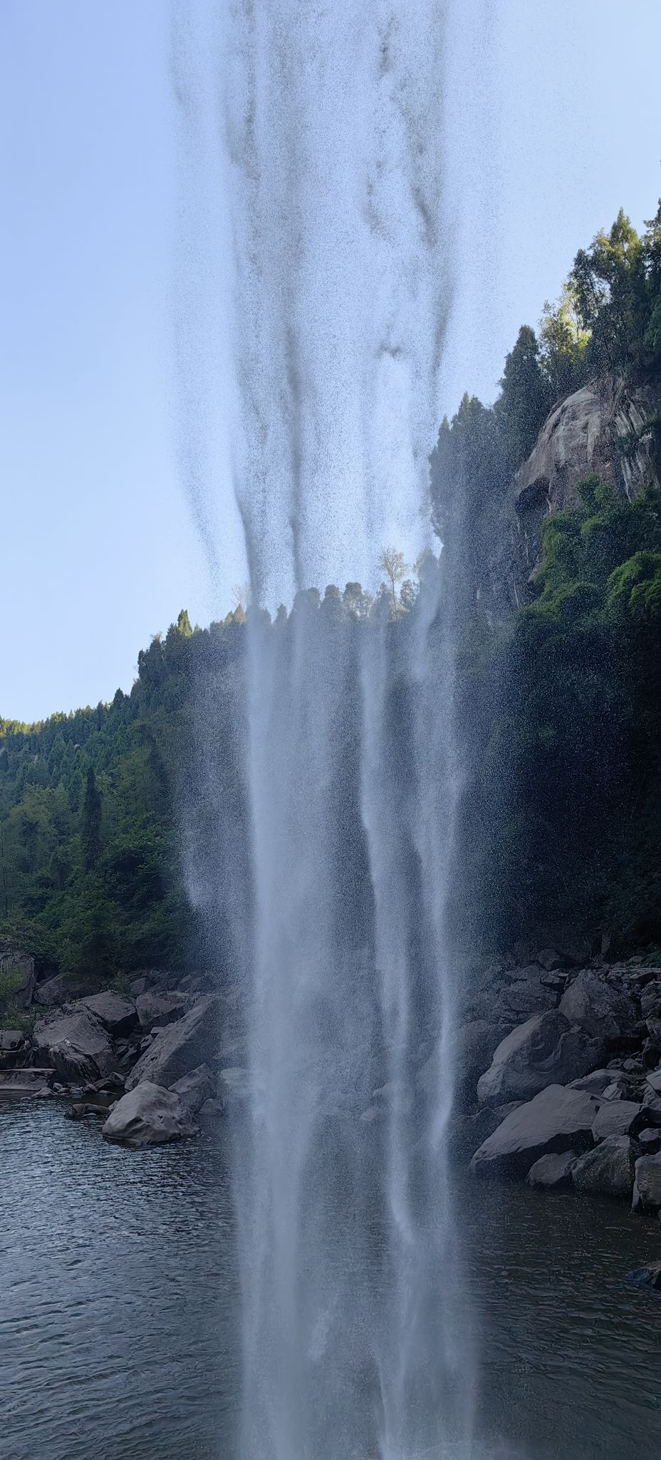 宣汉红岭豆城高洞瀑布旅行图片 2