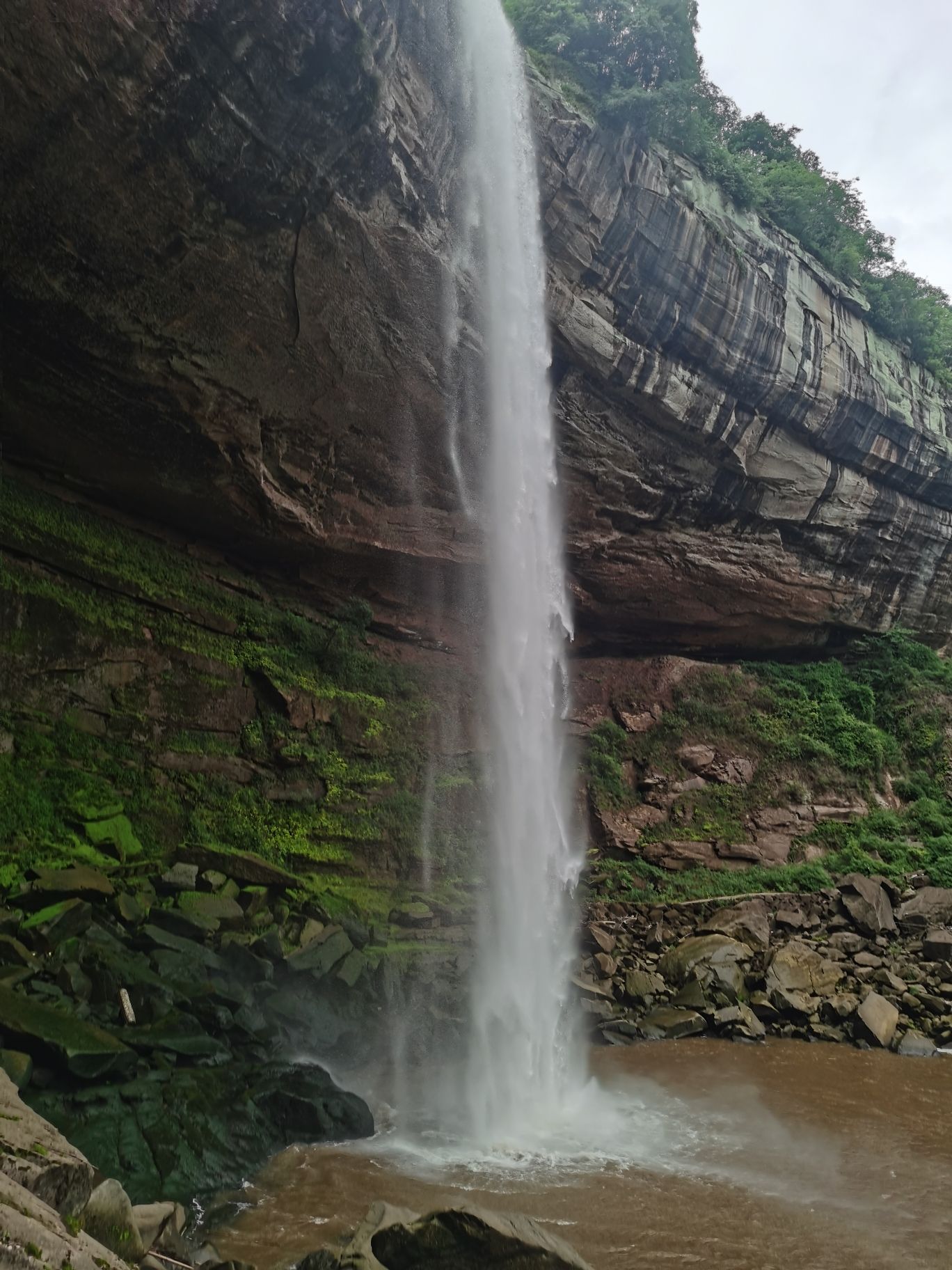 宣汉红岭豆城高洞瀑布旅行图片 3